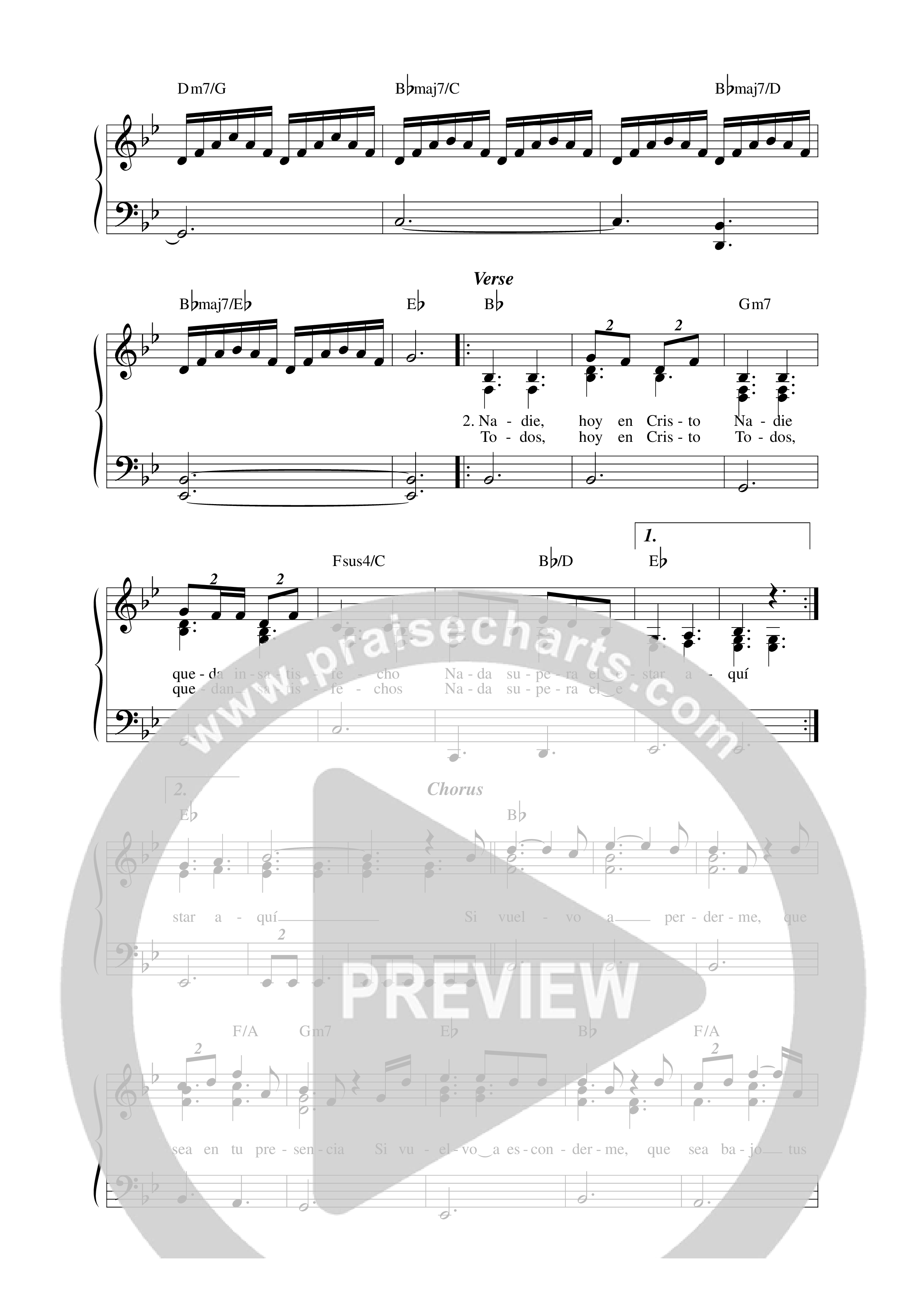 Si vuelvo a perderme (Live) Lead Sheet Melody (PRISMA Más Vida / Waleska Morales / Jared Spyker / Adeliz Spyker)
