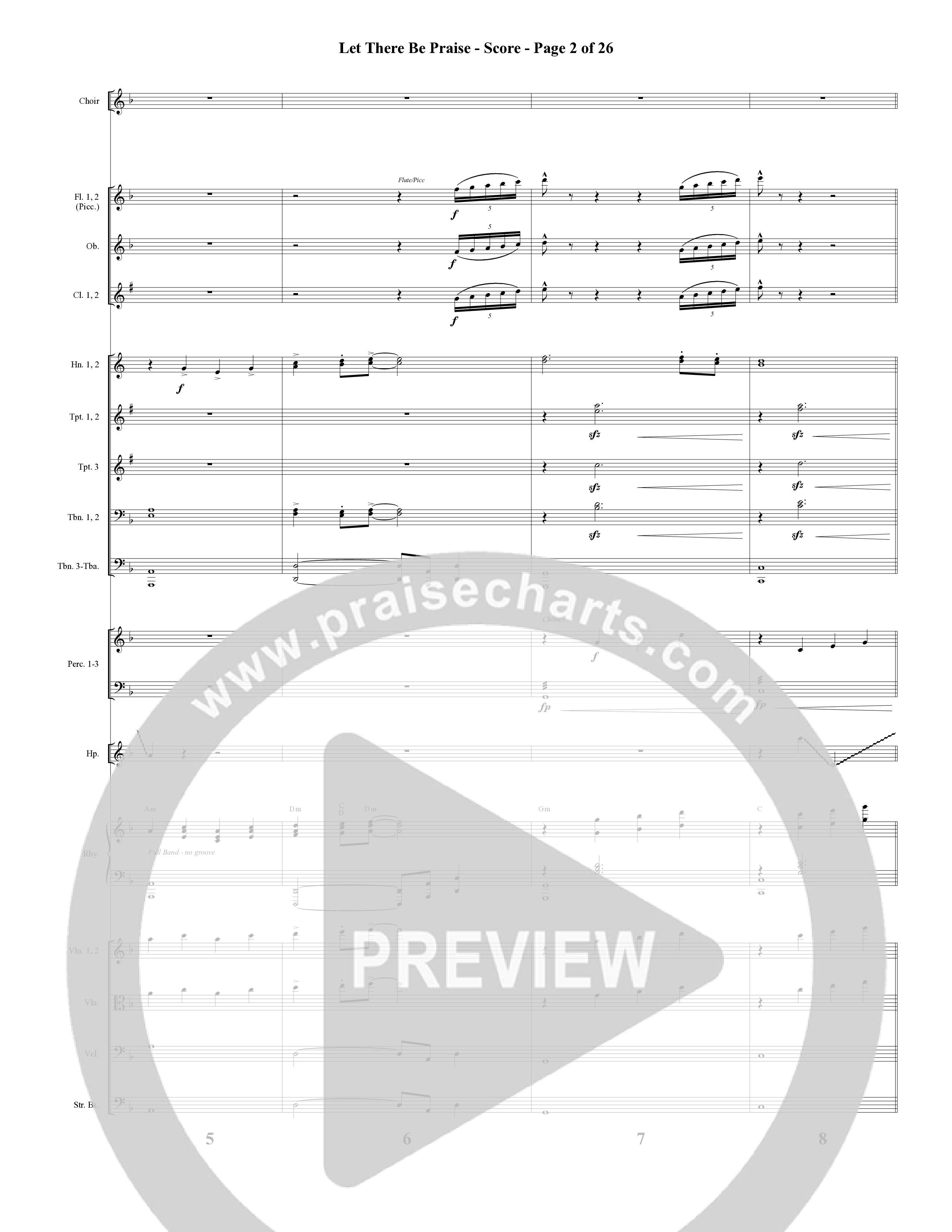 Endless Praise (7 Song Choral Collection) Song 1 (Orchestration) (Word Music Choral)