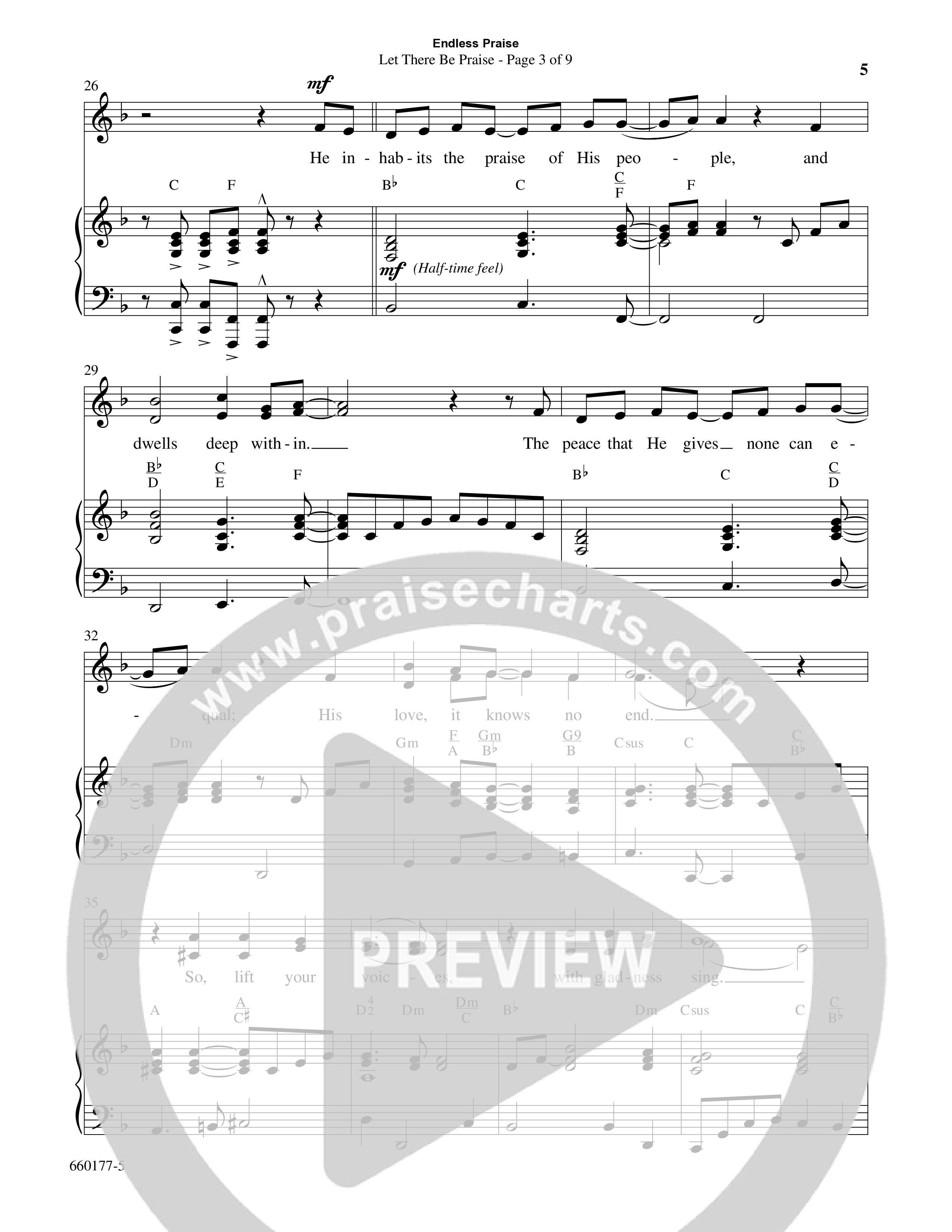 Endless Praise (7 Song Choral Collection) Song 1 (Piano SATB) (Word Music Choral)