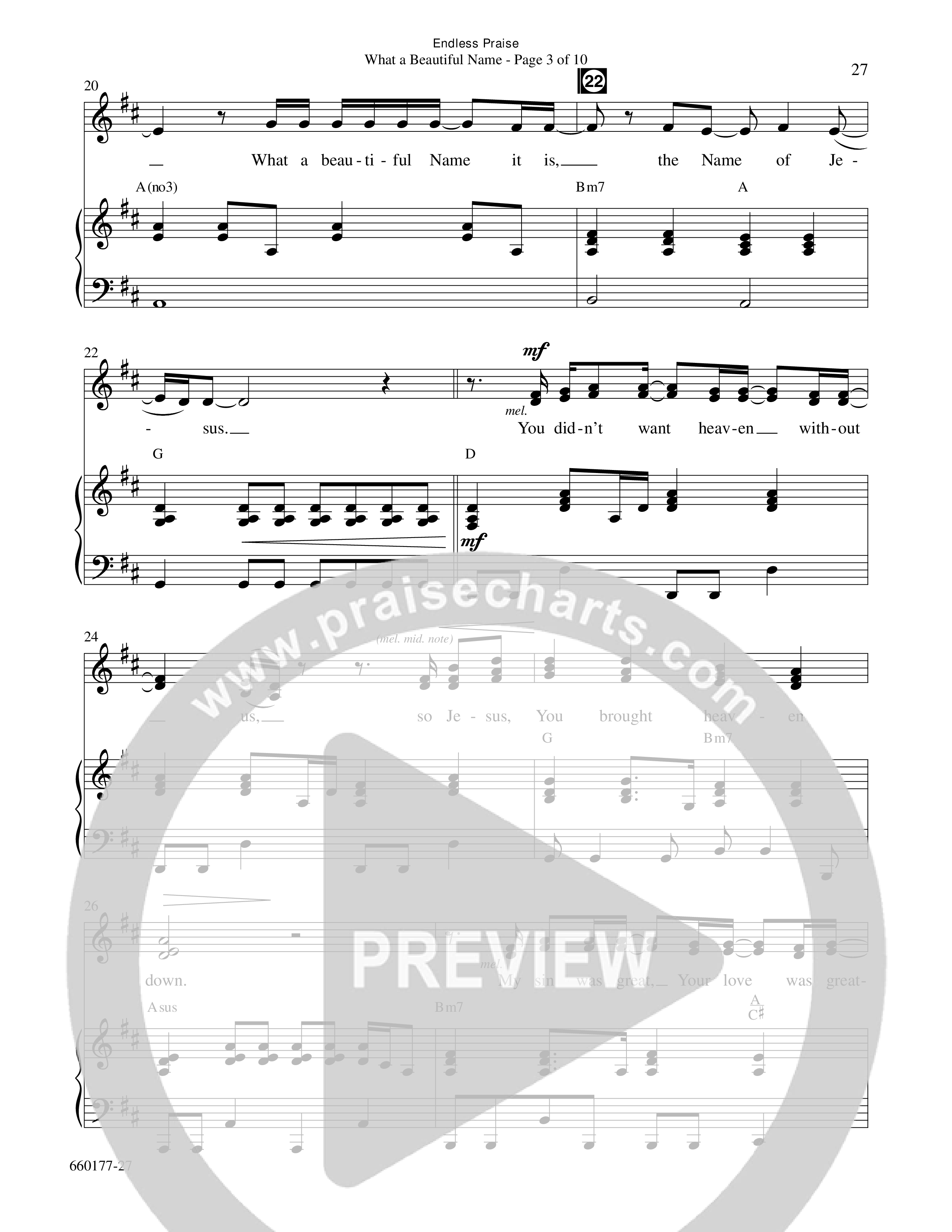 Endless Praise (7 Song Choral Collection) Song 3 (Piano SATB) (Word Music Choral)