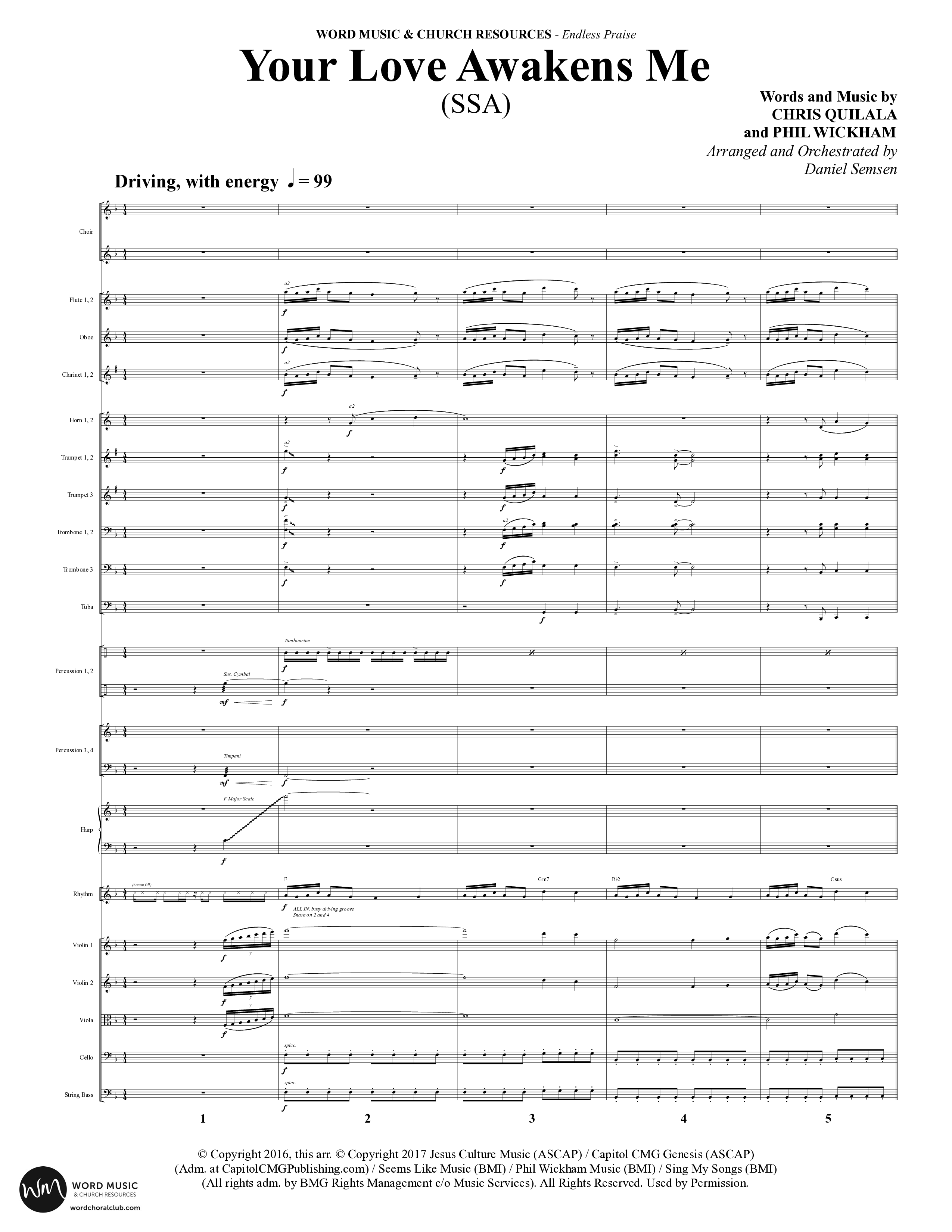 Endless Praise (7 Song Choral Collection) Song 4 (Orchestration) (Word Music Choral)