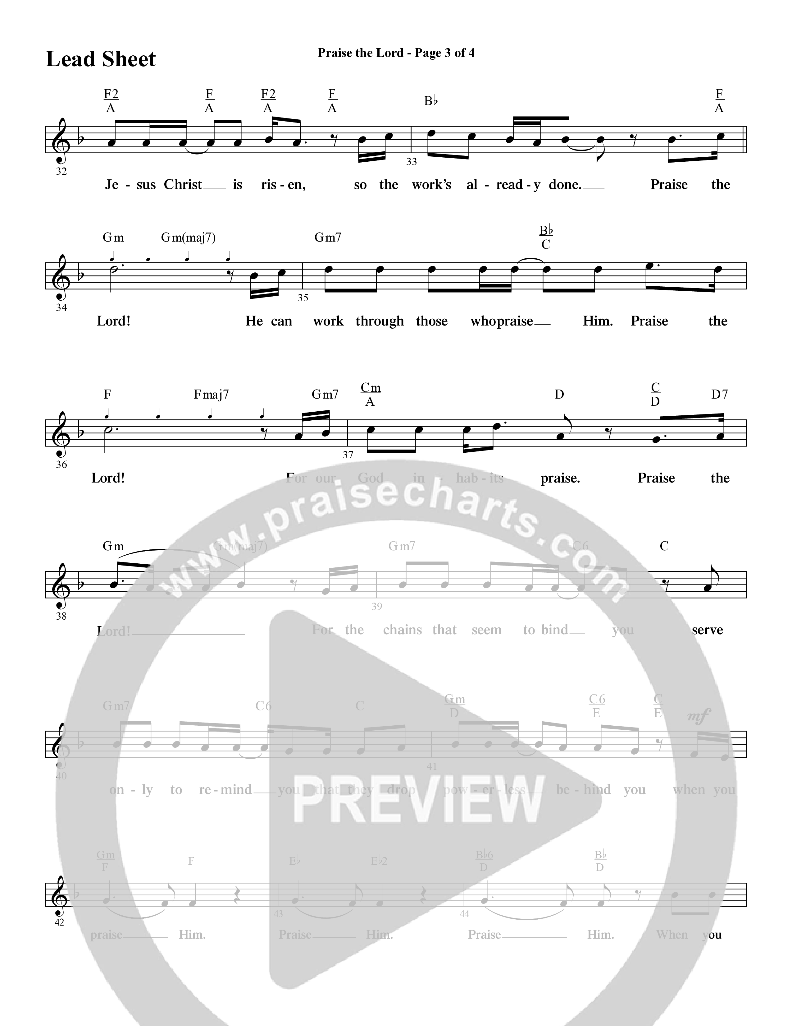 Endless Praise (7 Song Choral Collection) Song 5 (Lead & Chords) (Word Music Choral)