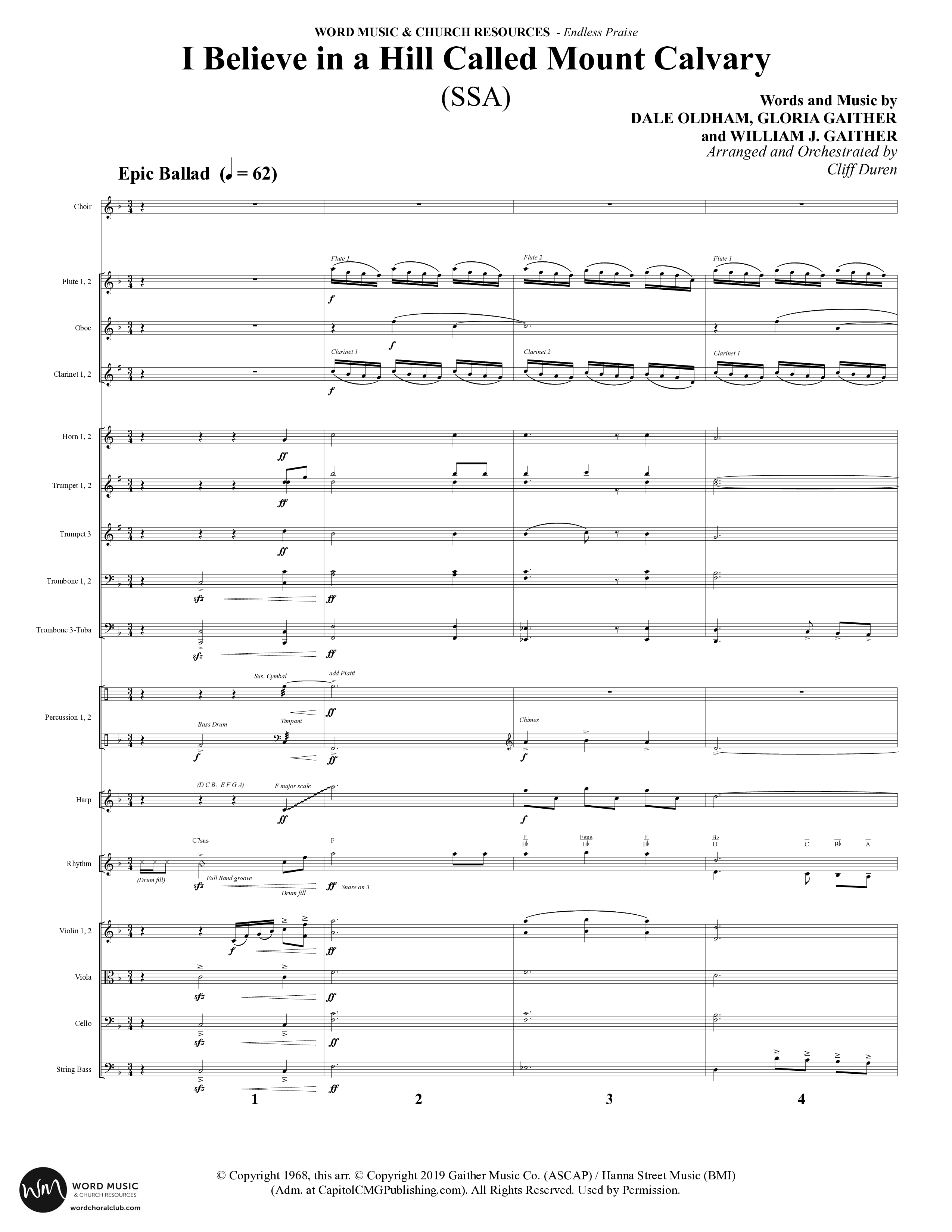 Endless Praise (7 Song Choral Collection) Song 6 (Orchestration) (Word Music Choral)
