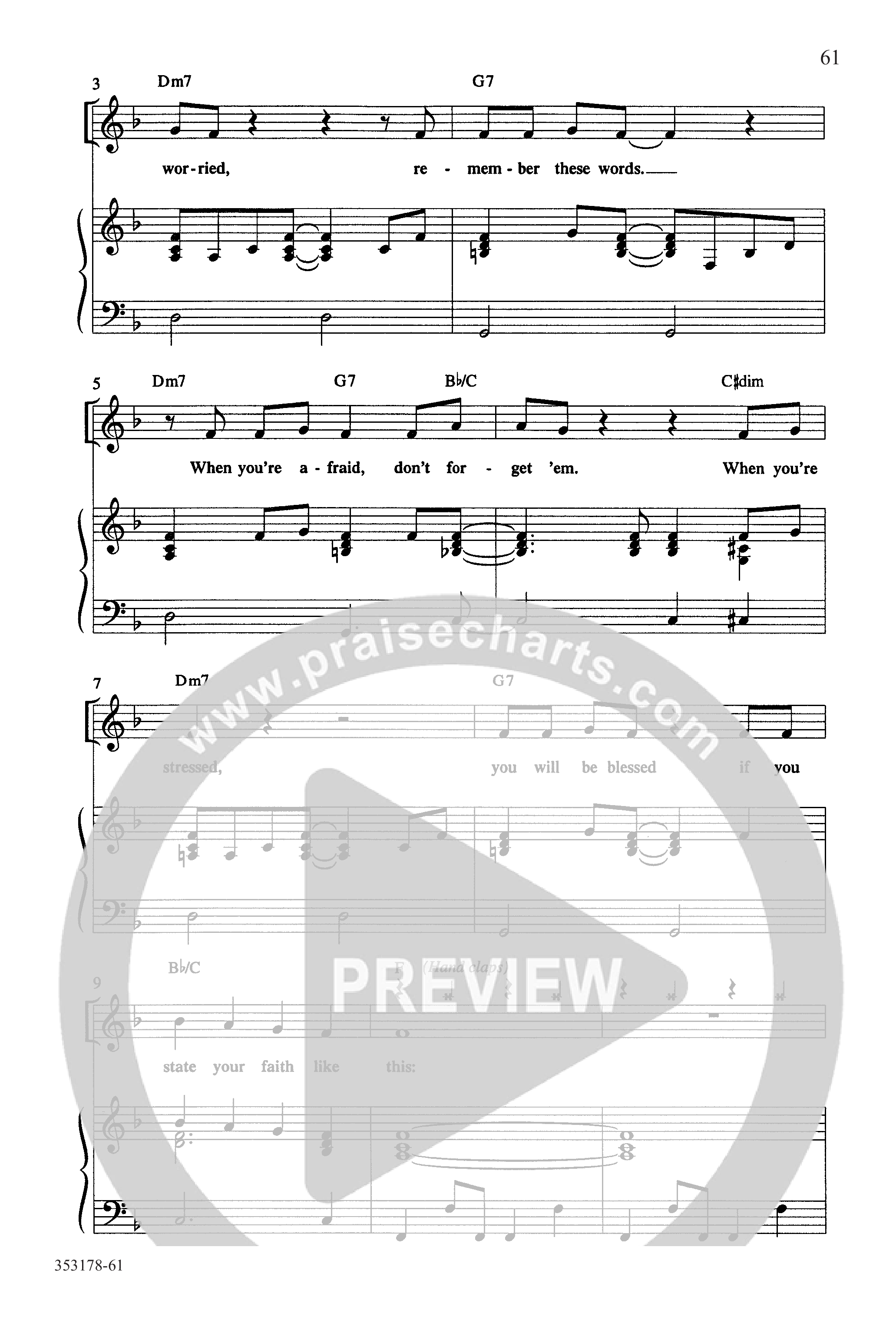 Esther-Ordinary Faith (17 Song Choral Collection) Song 10 (Piano SATB) (Word Music Choral / Arr. Kathie Hill)