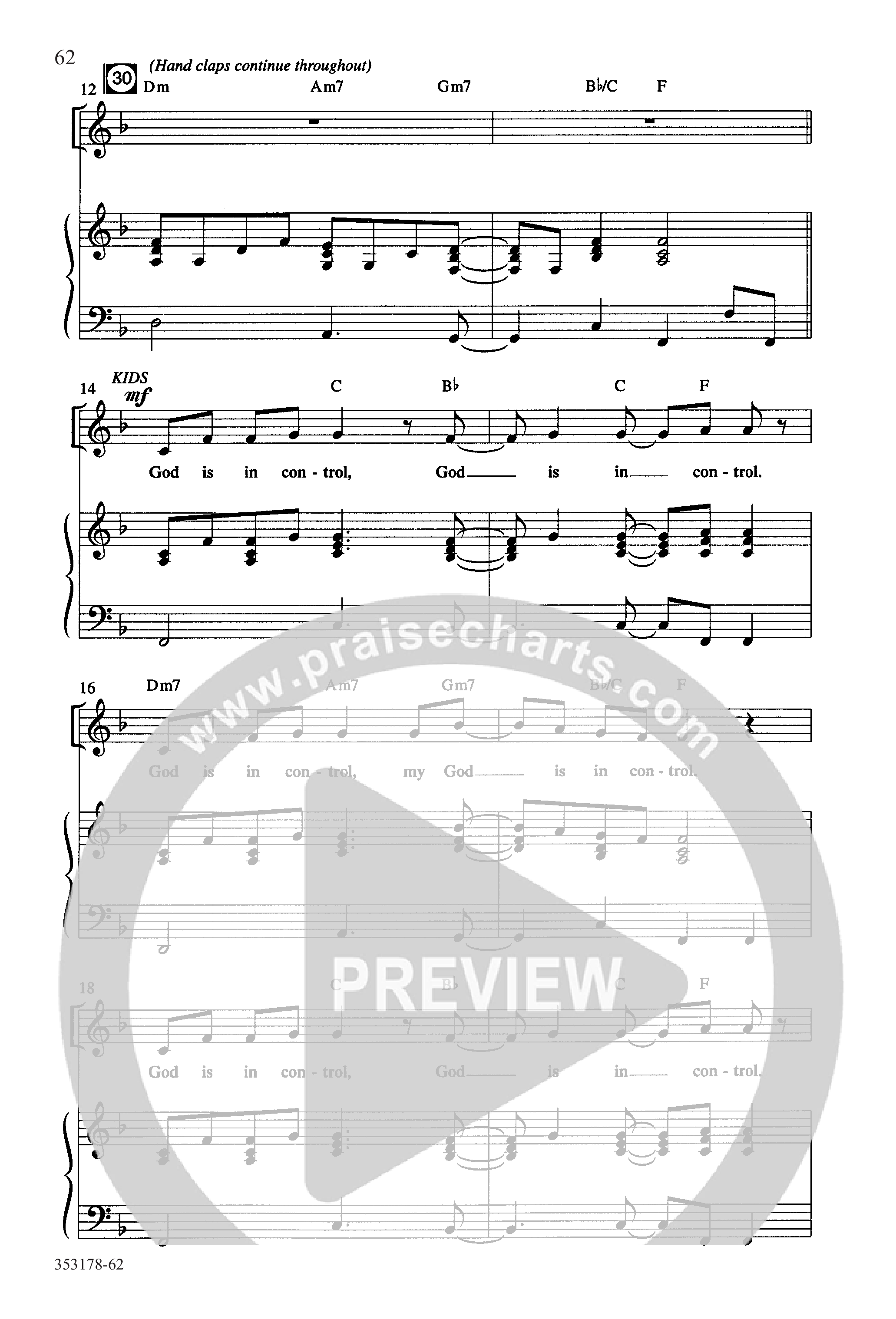 Esther-Ordinary Faith (17 Song Choral Collection) Song 10 (Piano SATB) (Word Music Choral / Arr. Kathie Hill)