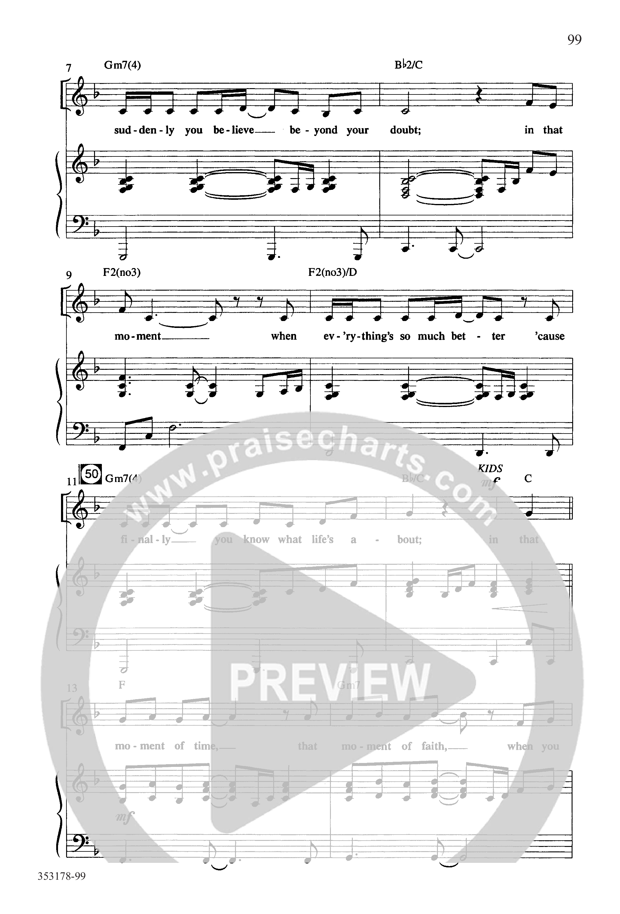 Esther-Ordinary Faith (17 Song Choral Collection) Song 16 (Piano SATB) (Word Music Choral / Arr. Kathie Hill)