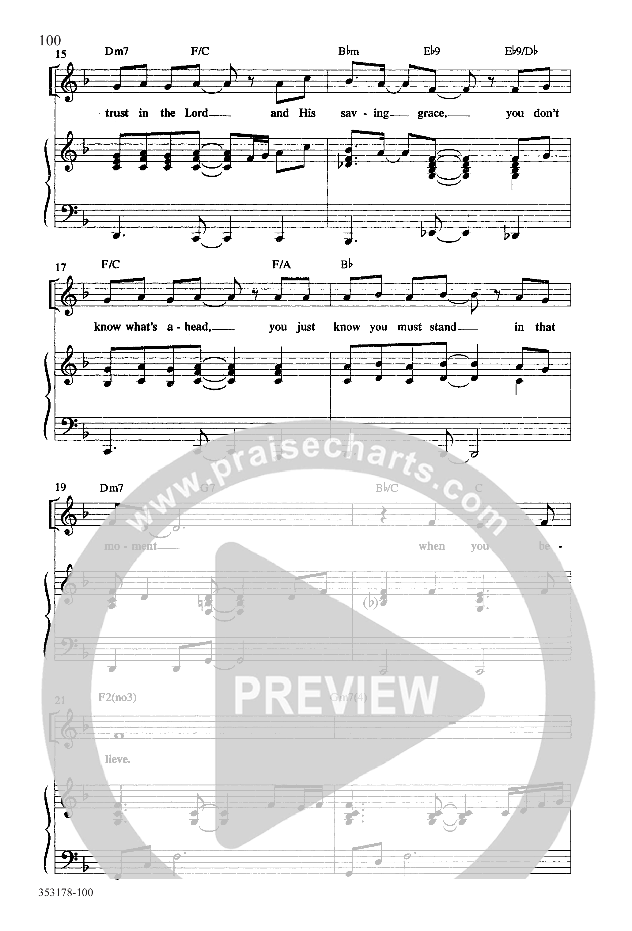 Esther-Ordinary Faith (17 Song Choral Collection) Song 16 (Piano SATB) (Word Music Choral / Arr. Kathie Hill)