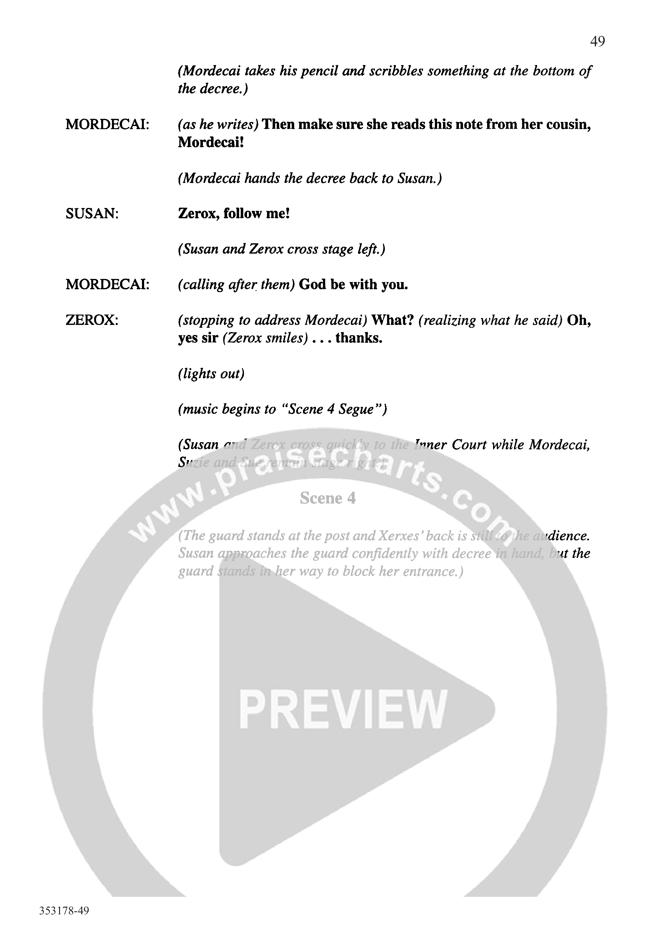 Esther-Ordinary Faith (17 Song Choral Collection) Song 6 (Piano SATB) (Word Music Choral / Arr. Kathie Hill)