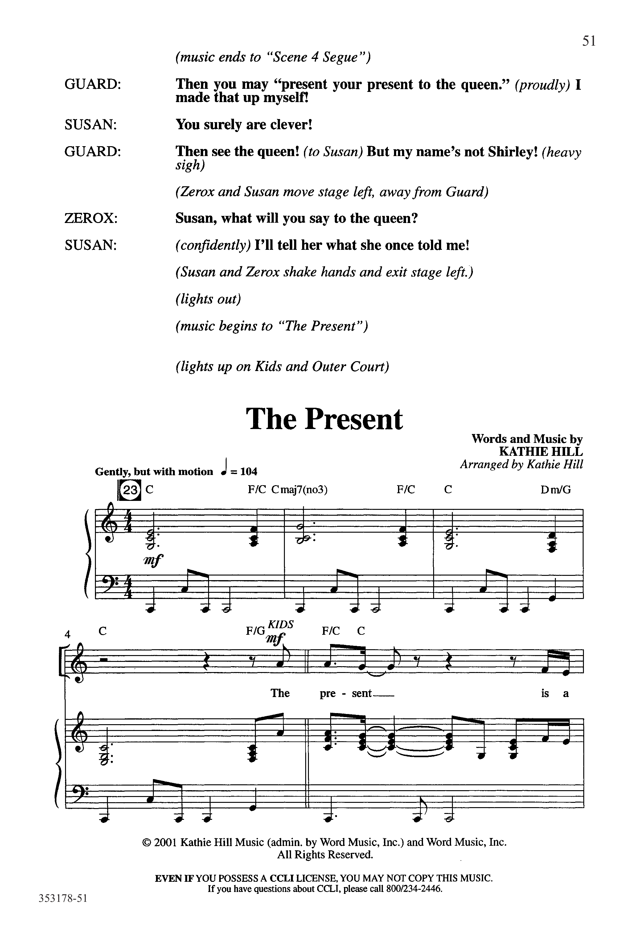 Esther-Ordinary Faith (17 Song Choral Collection) Song 8 (Piano SATB) (Word Music Choral / Arr. Kathie Hill)
