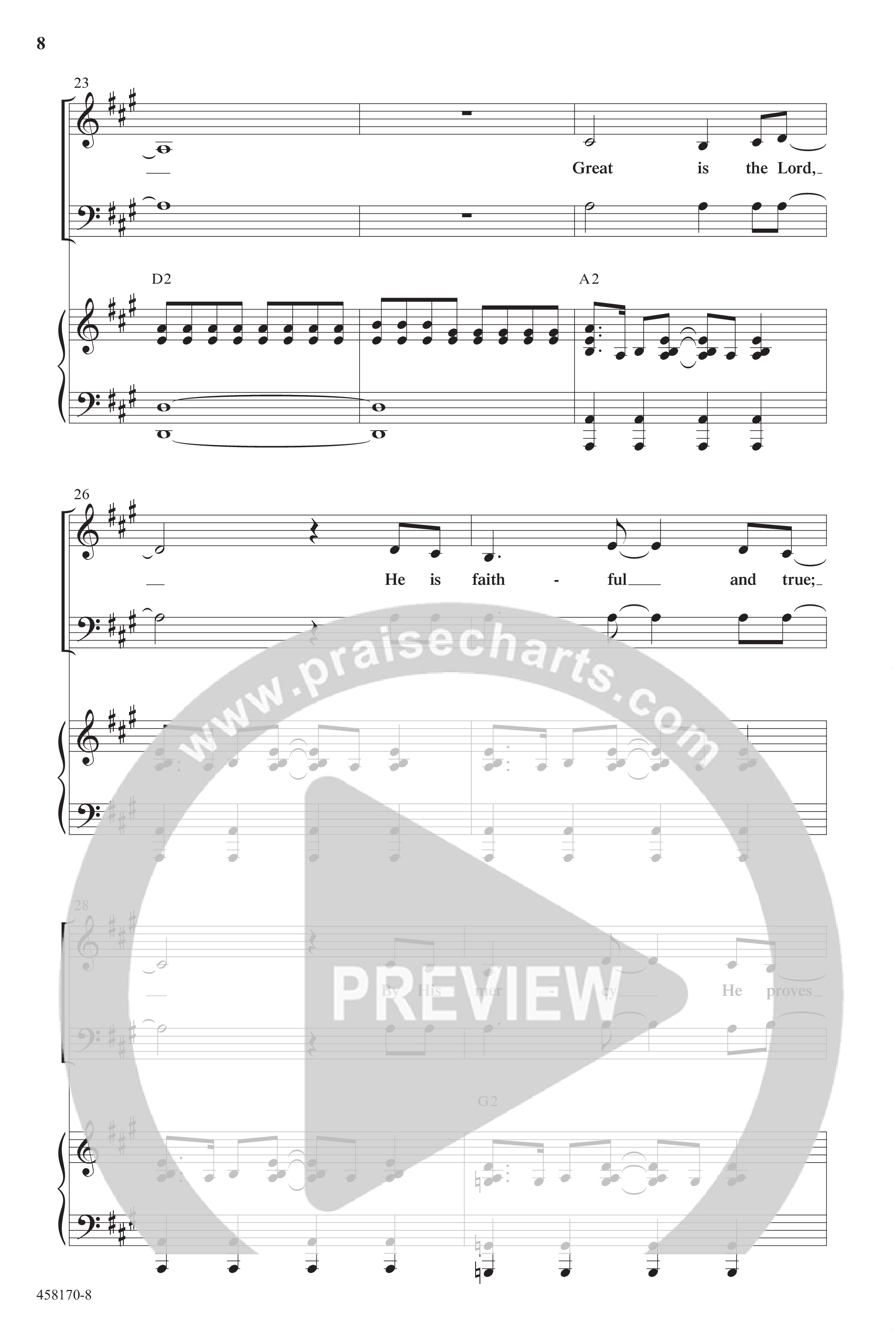 Everlasting (10 Song Choral Collection) Song 1 (Piano SATB) (Word Music Choral / Arr. Dave Williamson)