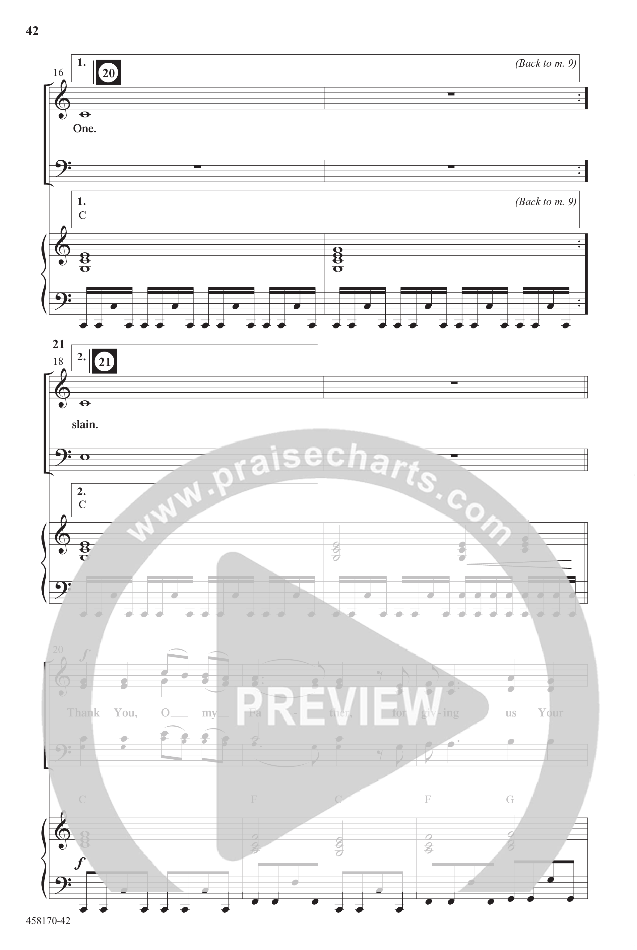 Everlasting (10 Song Choral Collection) Song 4 (Piano SATB) (Word Music Choral / Arr. Dave Williamson)