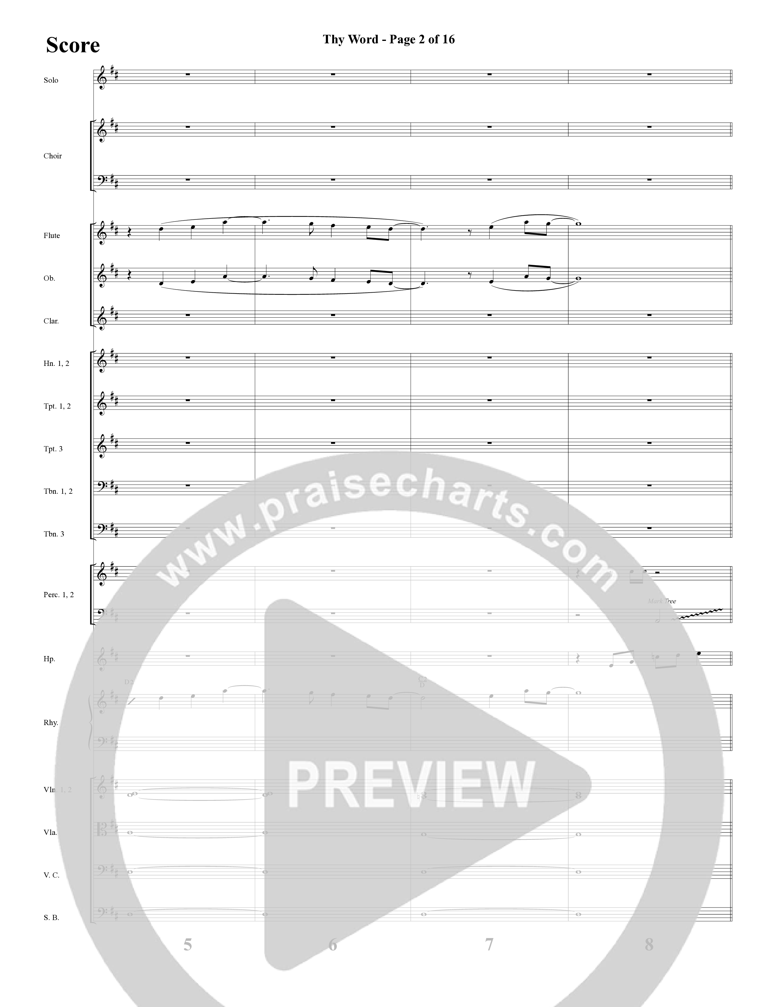 Everlasting (10 Song Choral Collection) Song 8 (Orchestration) (Word Music Choral / Arr. Dave Williamson)