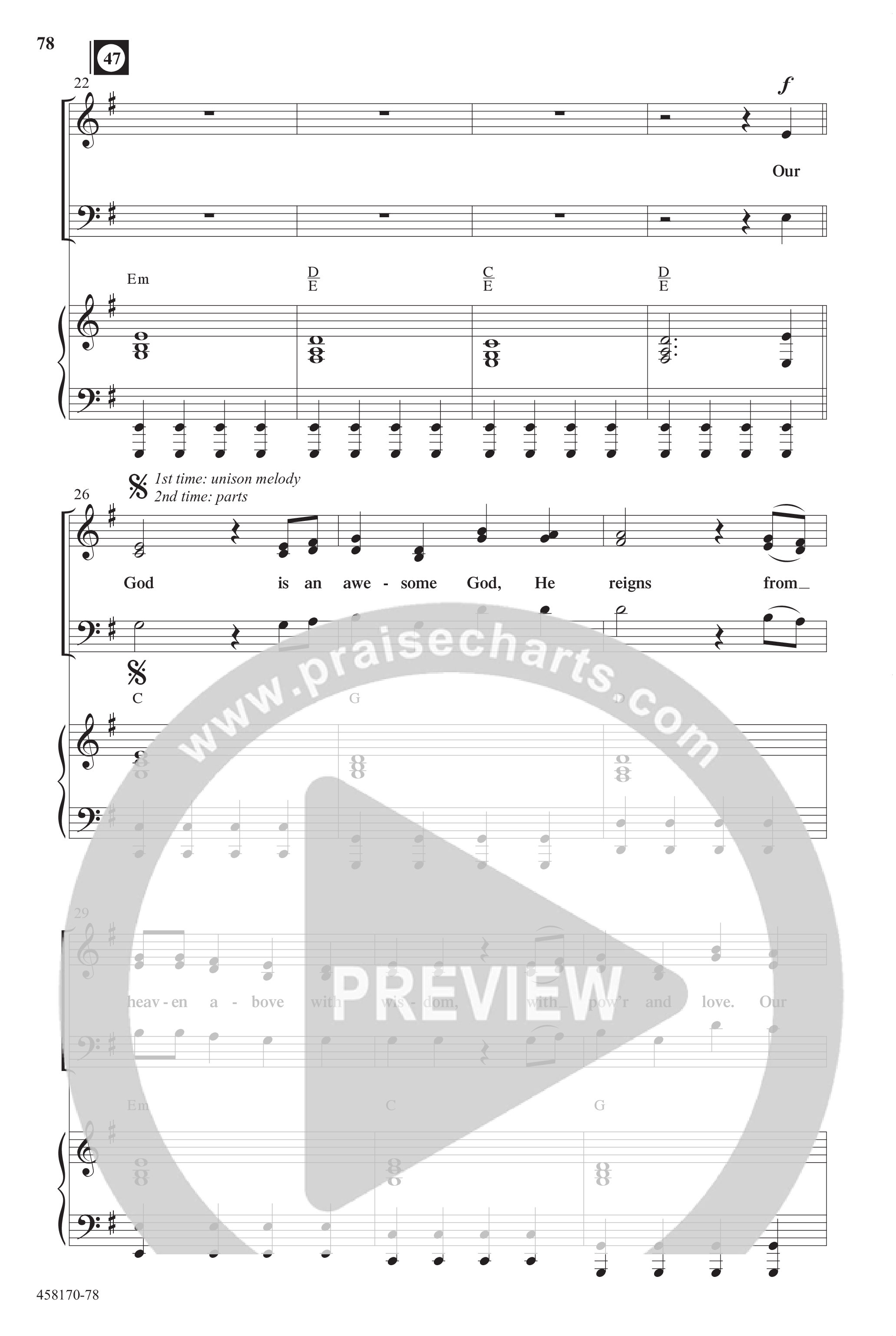 Everlasting (10 Song Choral Collection) Song 8 (Piano SATB) (Word Music Choral / Arr. Dave Williamson)