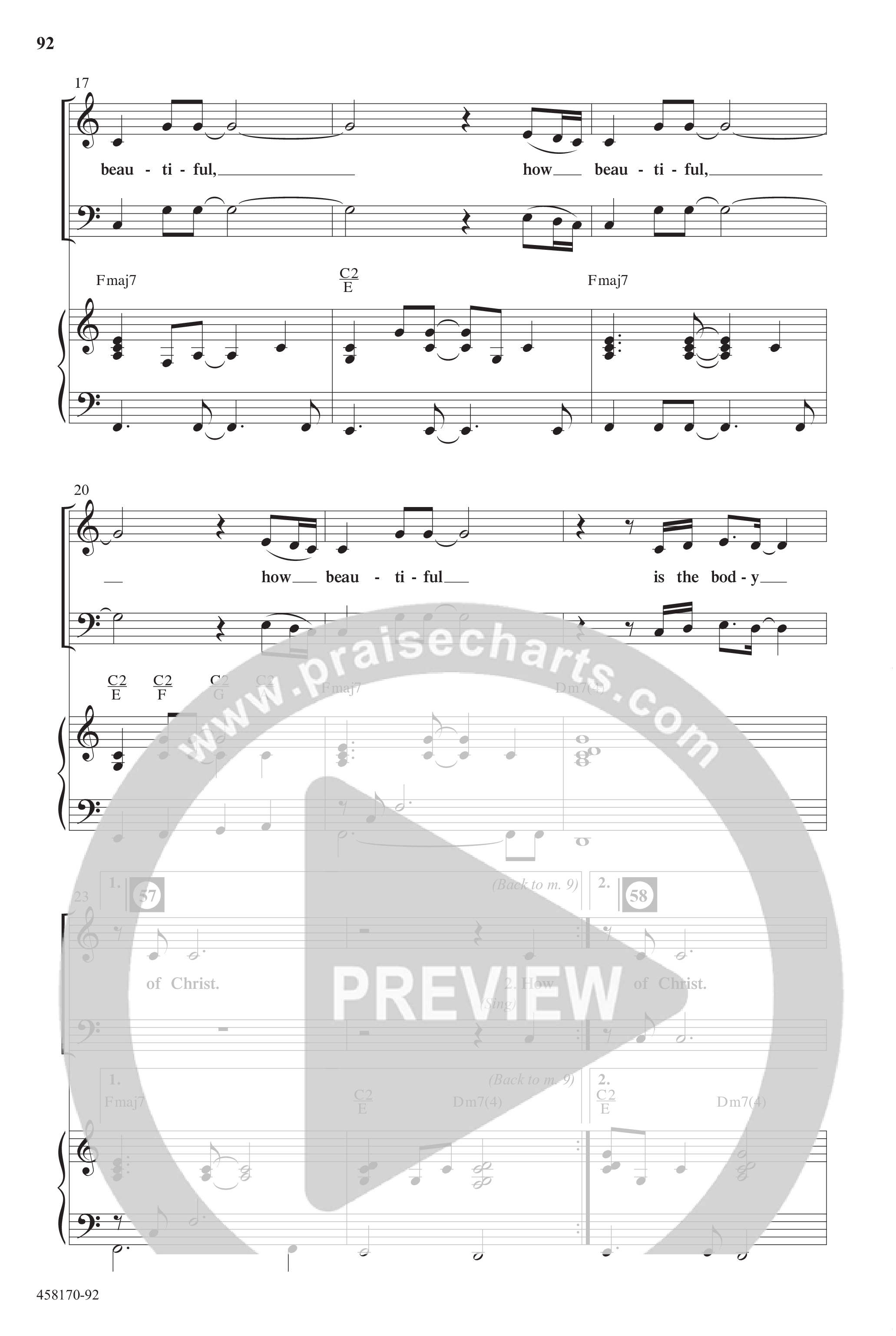 Everlasting (10 Song Choral Collection) Song 9 (Piano SATB) (Word Music Choral / Arr. Dave Williamson)