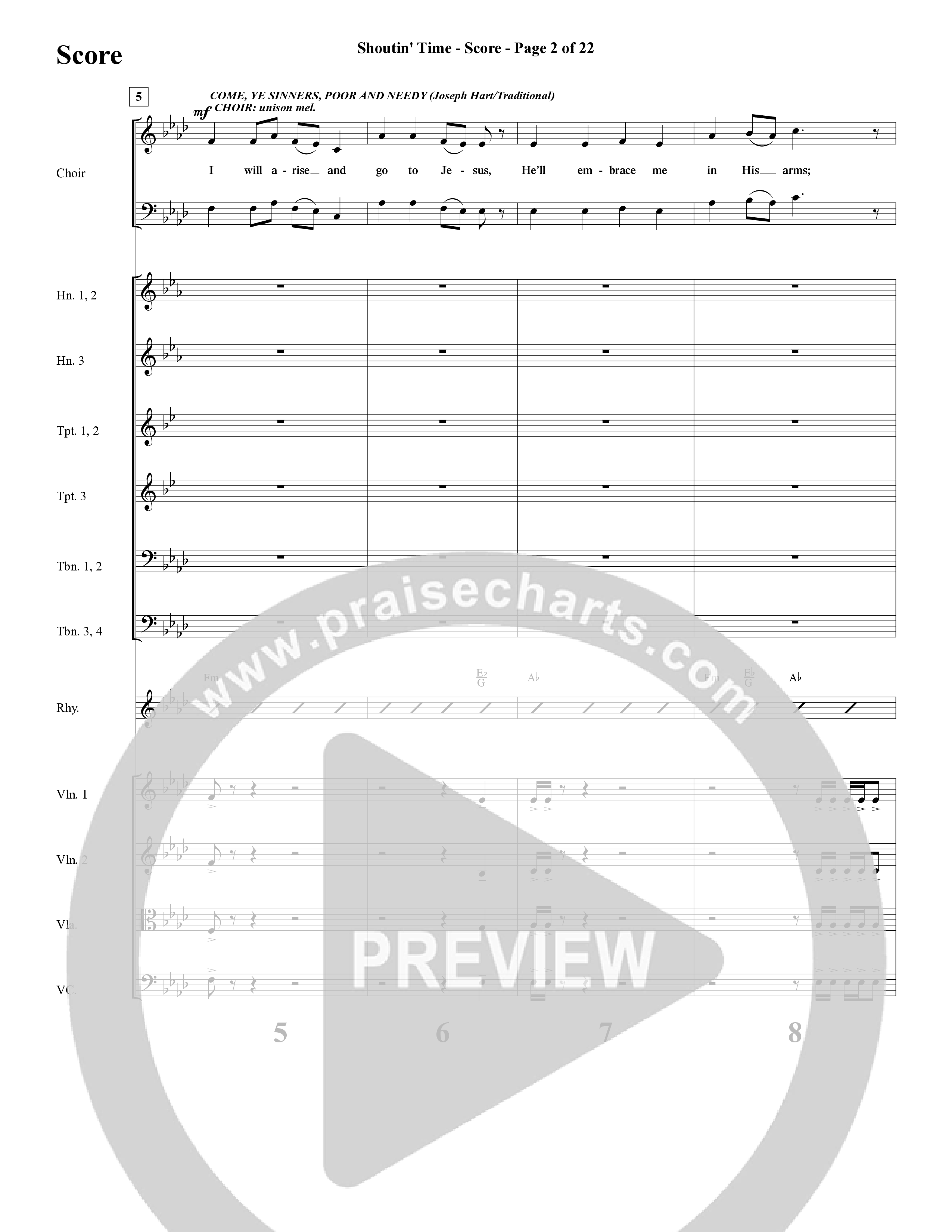 Everyday Sunday (10 Song Choral Collection) Song 4 (Orchestration) (Word Music Choral / Arr. Lari Goss)