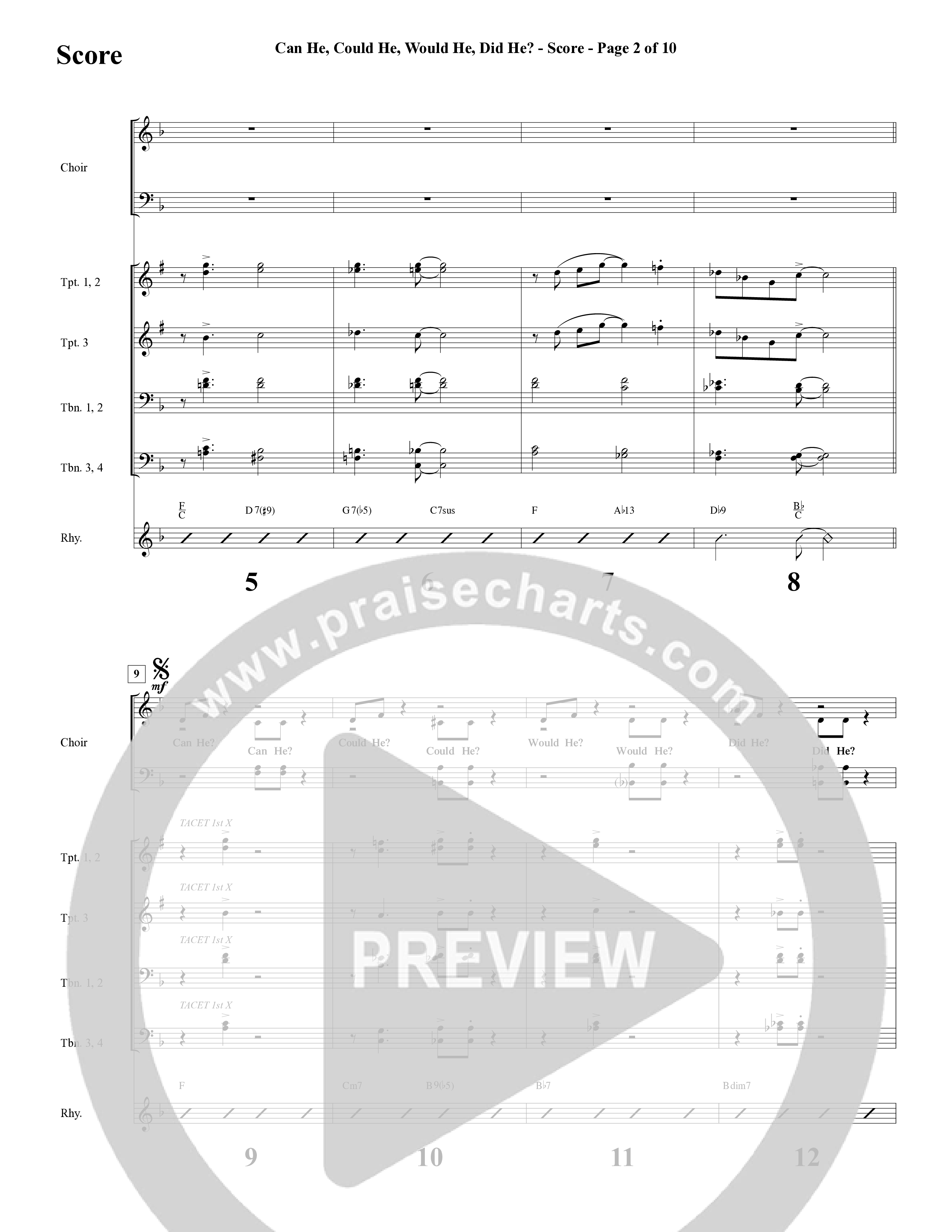 Everyday Sunday (10 Song Choral Collection) Song 7 (Orchestration) (Word Music Choral / Arr. Lari Goss)