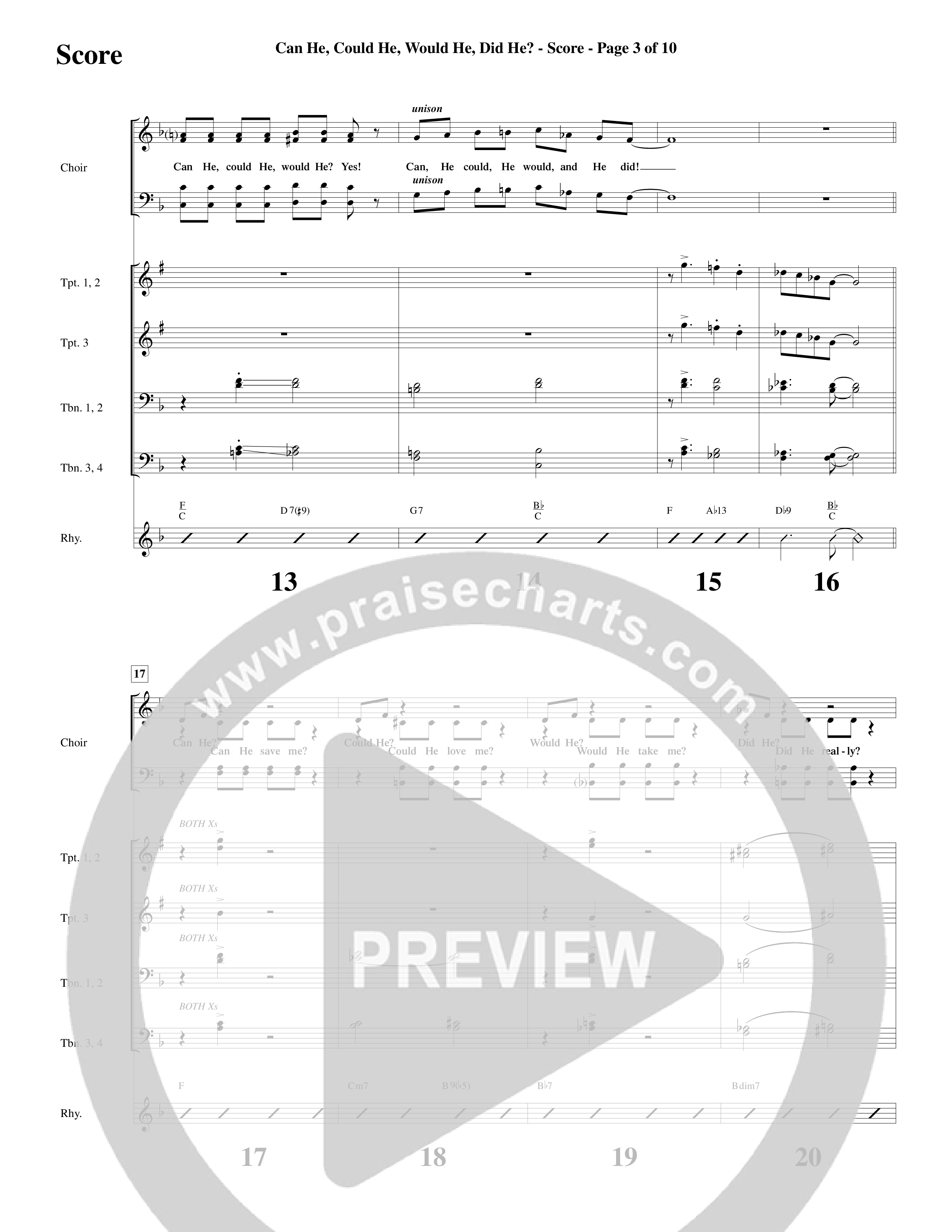 Everyday Sunday (10 Song Choral Collection) Song 7 (Orchestration) (Word Music Choral / Arr. Lari Goss)