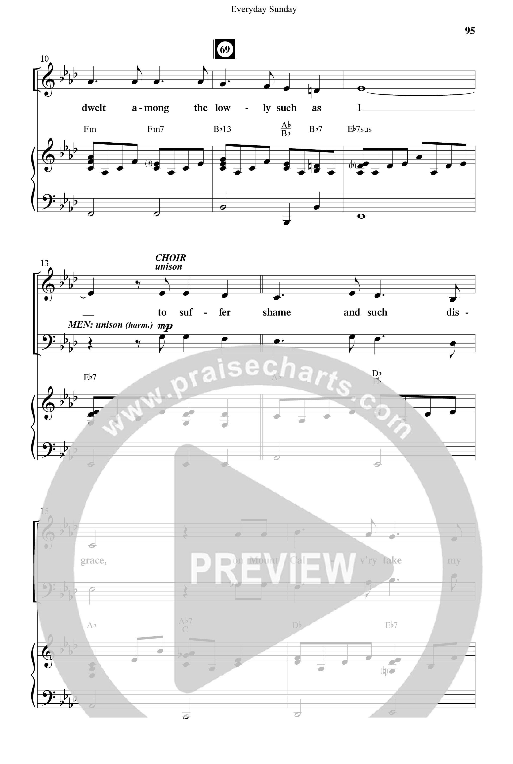 Everyday Sunday (10 Song Choral Collection) Song 8 (Piano SATB) (Word Music Choral / Arr. Lari Goss)