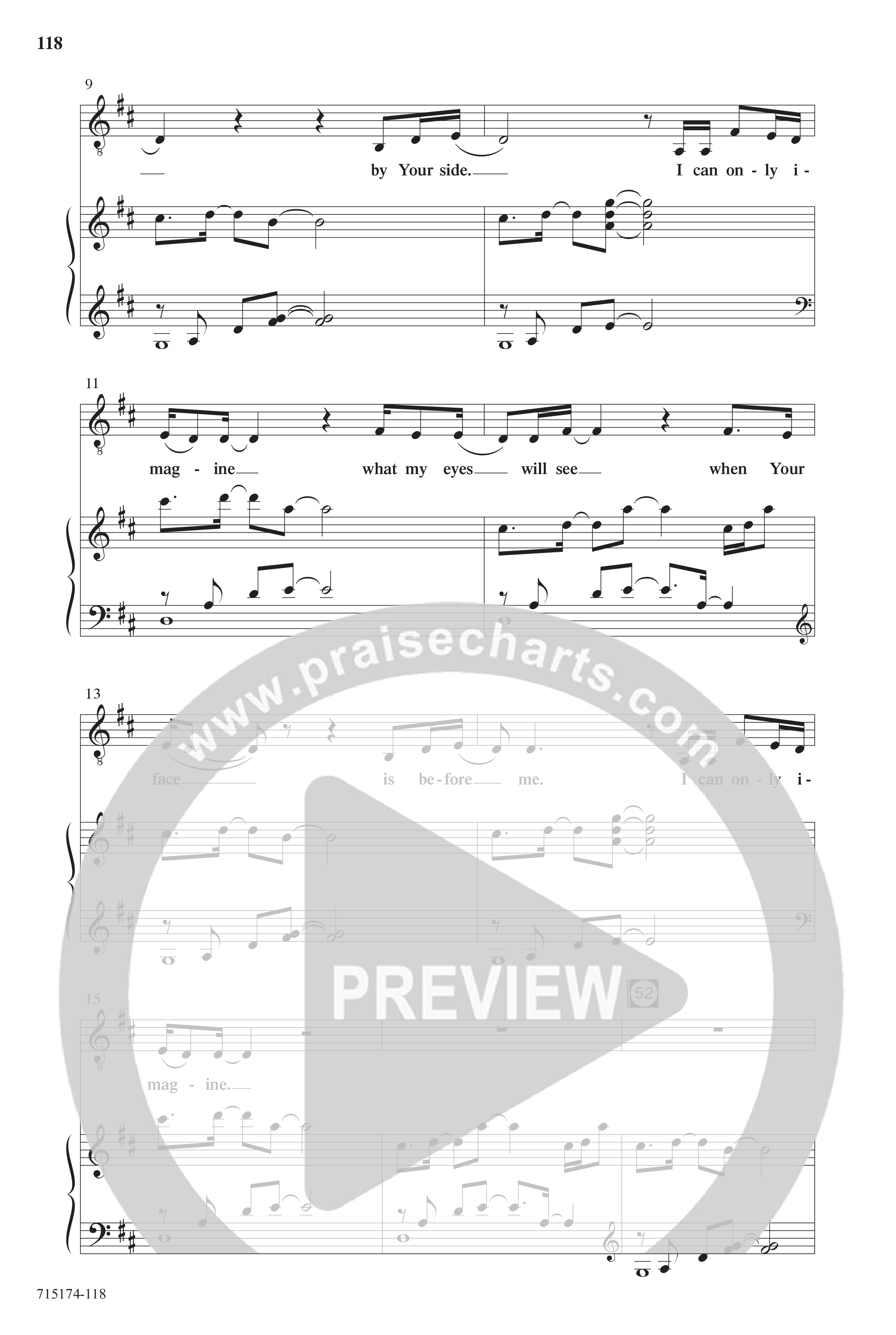 Evidence Of Grace (11 Song Choral Collection) Song 10 (Piano SATB) (Word Music Choral)