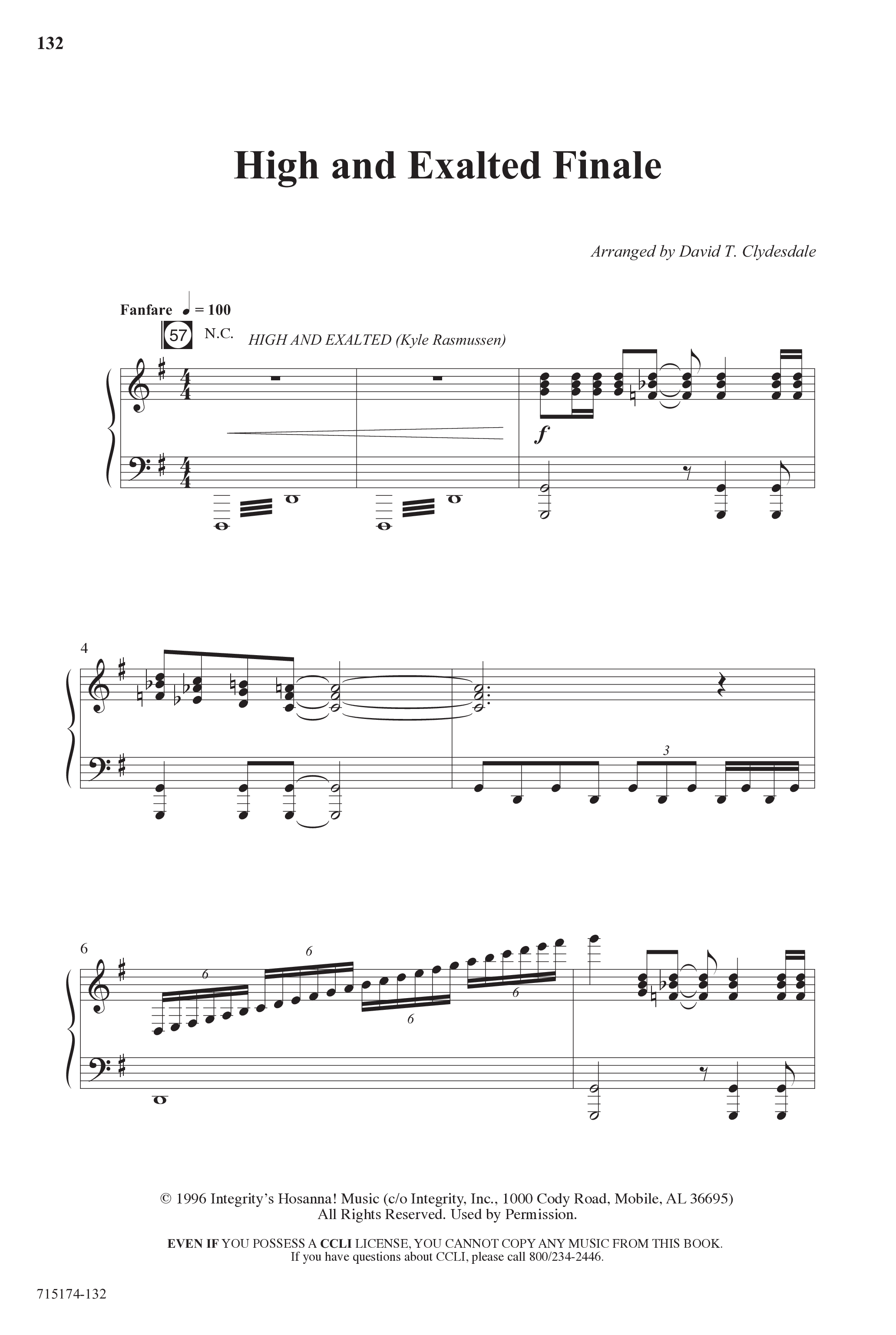 Evidence Of Grace (11 Song Choral Collection) Song 11 (Piano SATB) (Word Music Choral)