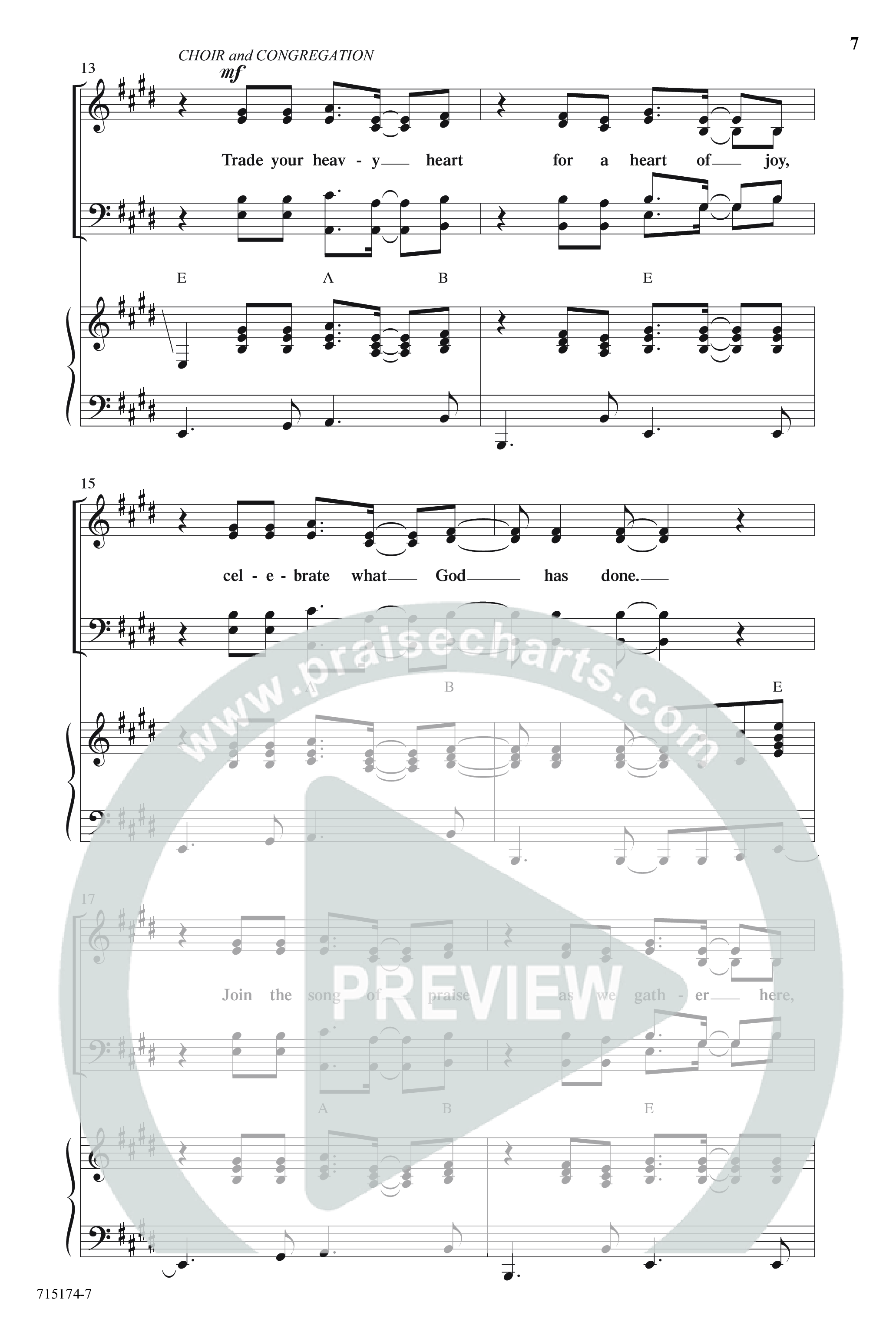 Evidence Of Grace (11 Song Choral Collection) Song 1 (Piano SATB) (Word Music Choral)