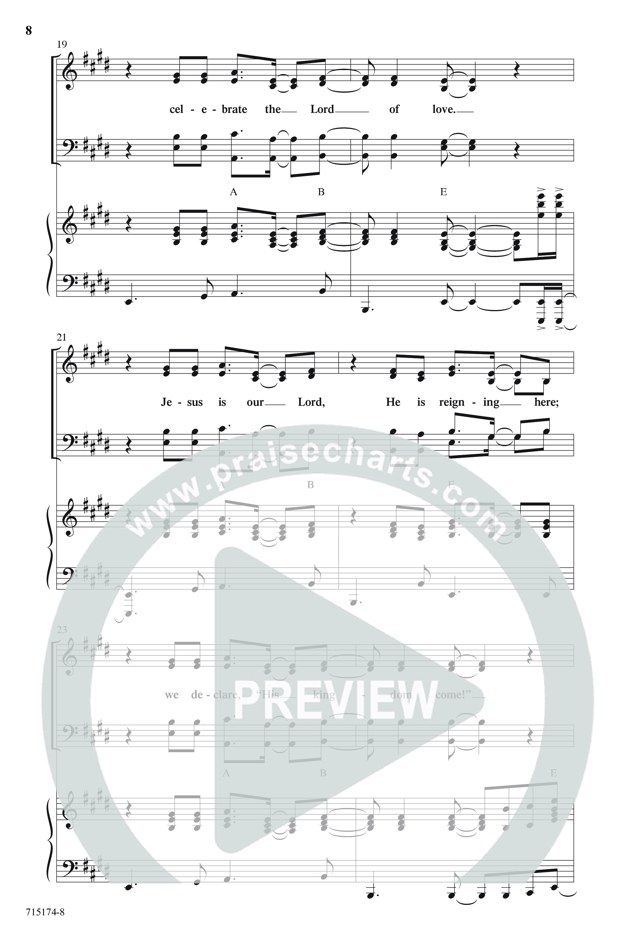 Evidence Of Grace (11 Song Choral Collection) Song 1 (Piano SATB) (Word Music Choral)