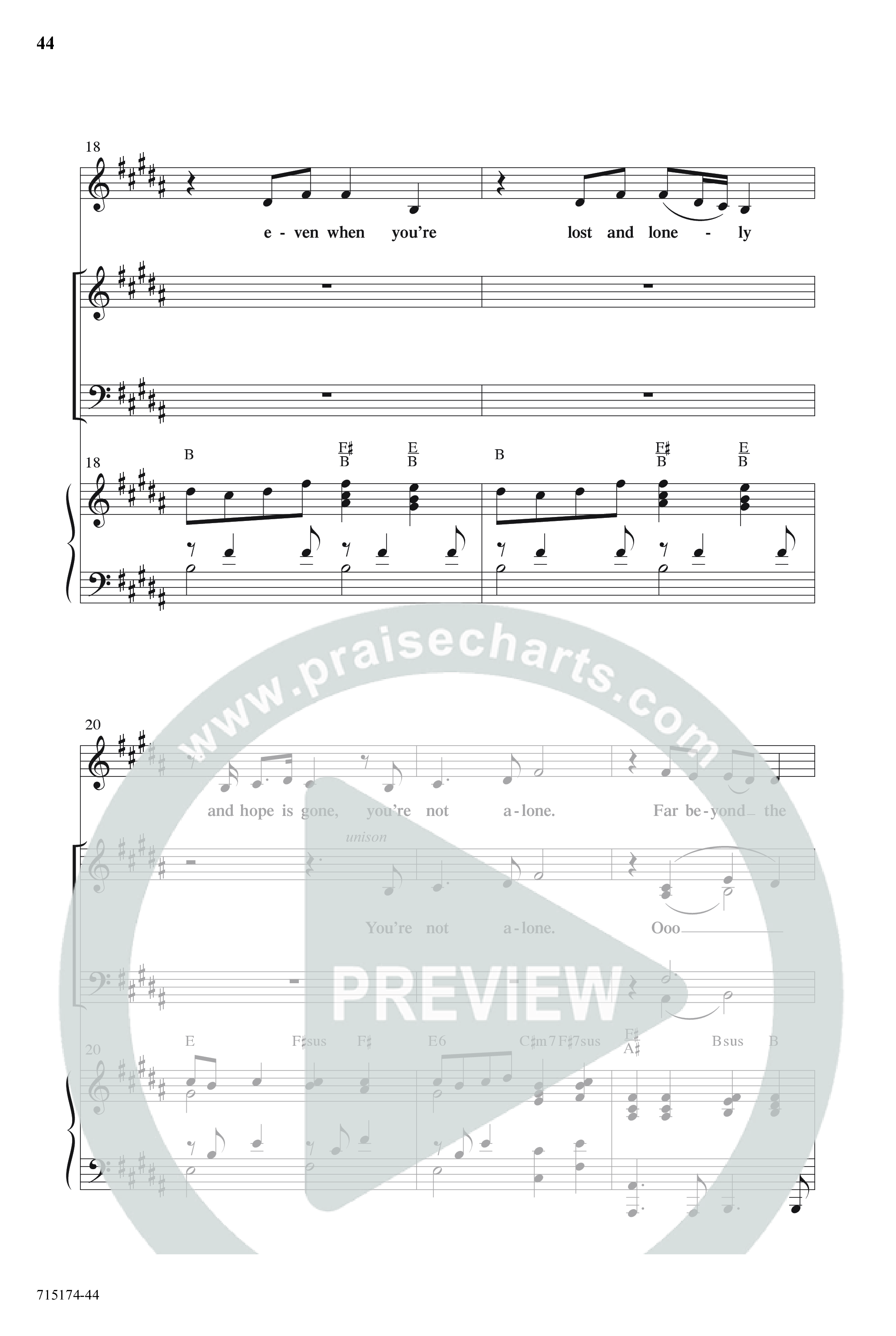 Evidence Of Grace (11 Song Choral Collection) Song 3 (Piano SATB) (Word Music Choral)