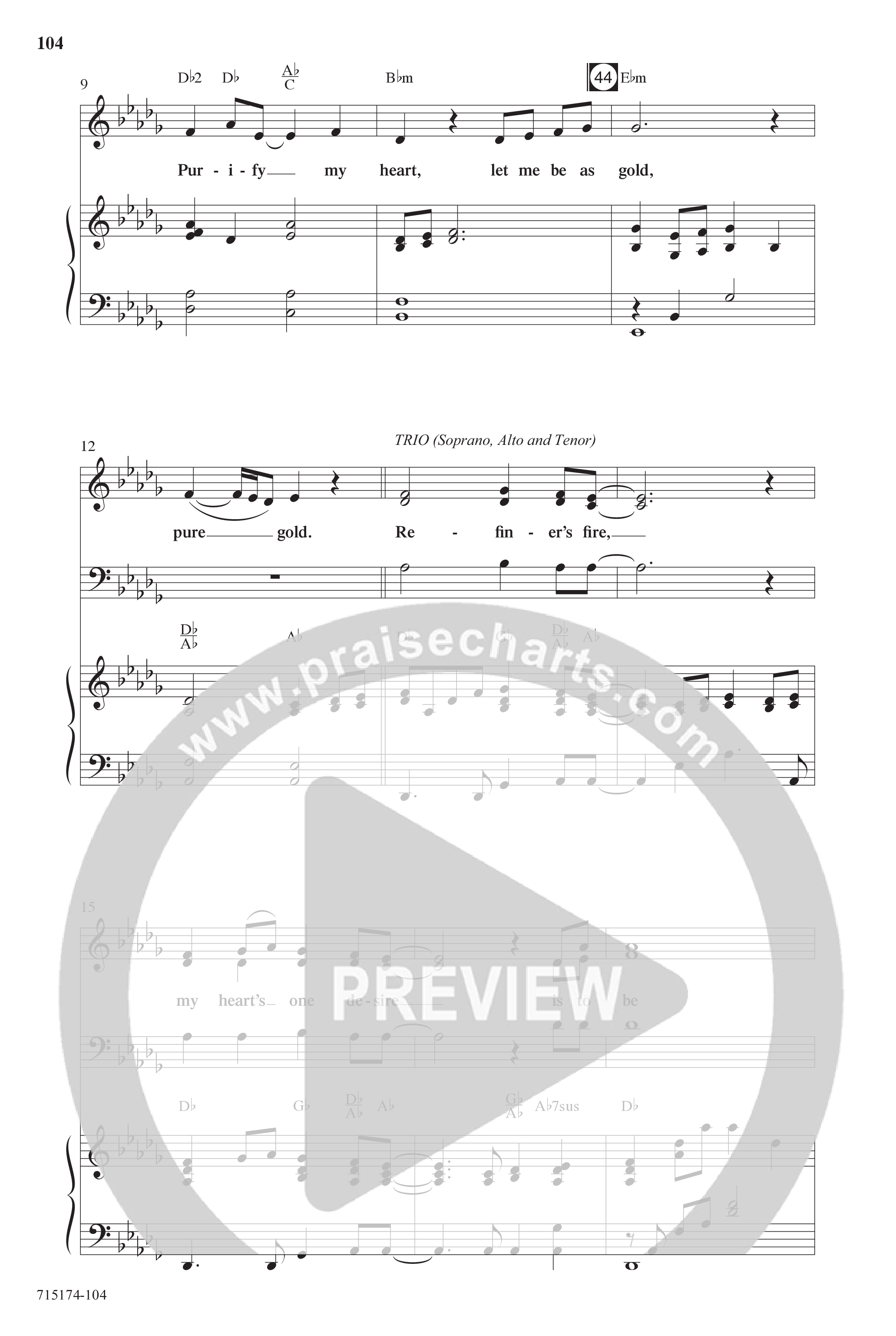 Evidence Of Grace (11 Song Choral Collection) Song 9 (Piano SATB) (Word Music Choral)