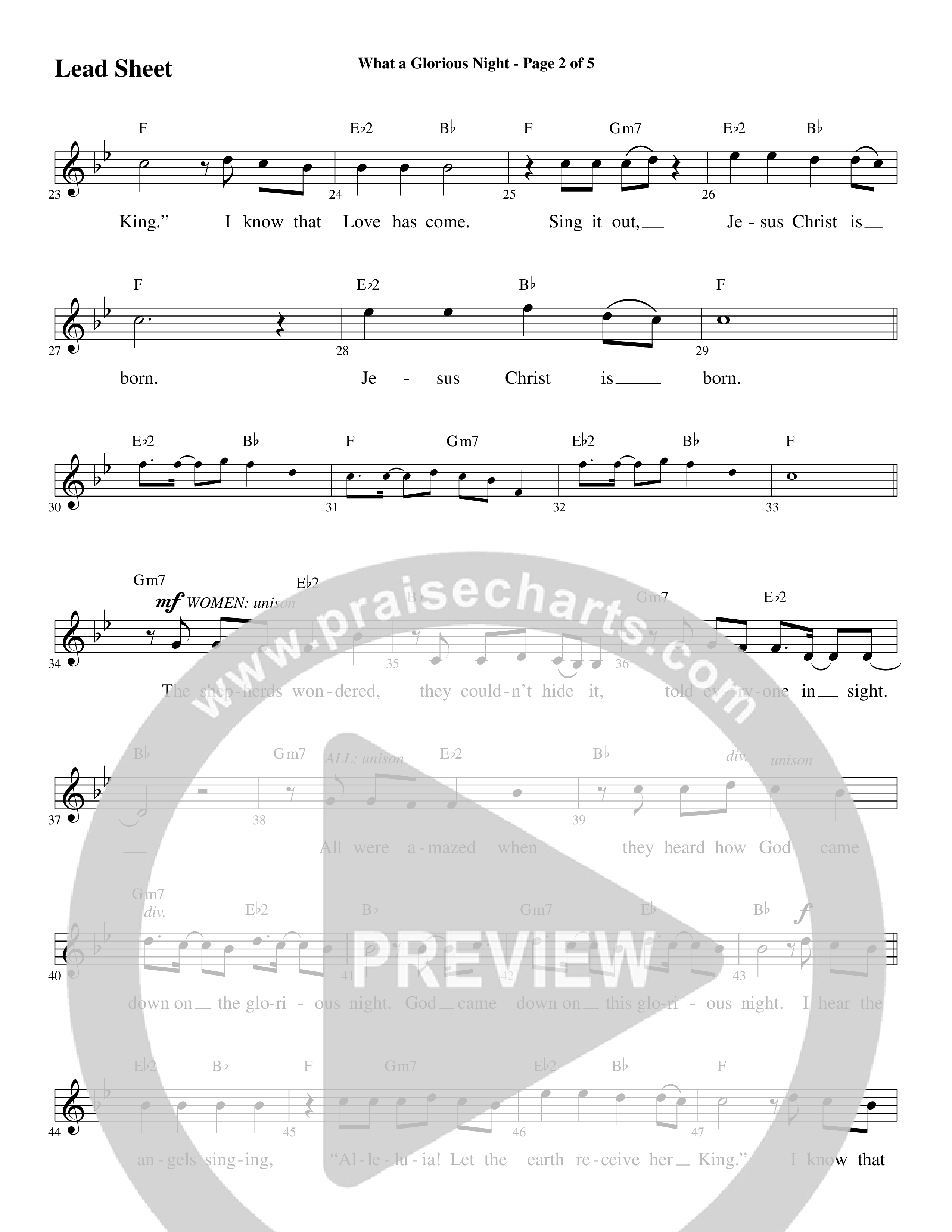 Glorious Light Of Christmas (9 Song Choral Collection) Lead & Chords Collection (Word Music Choral / Arr. Marty Hamby)