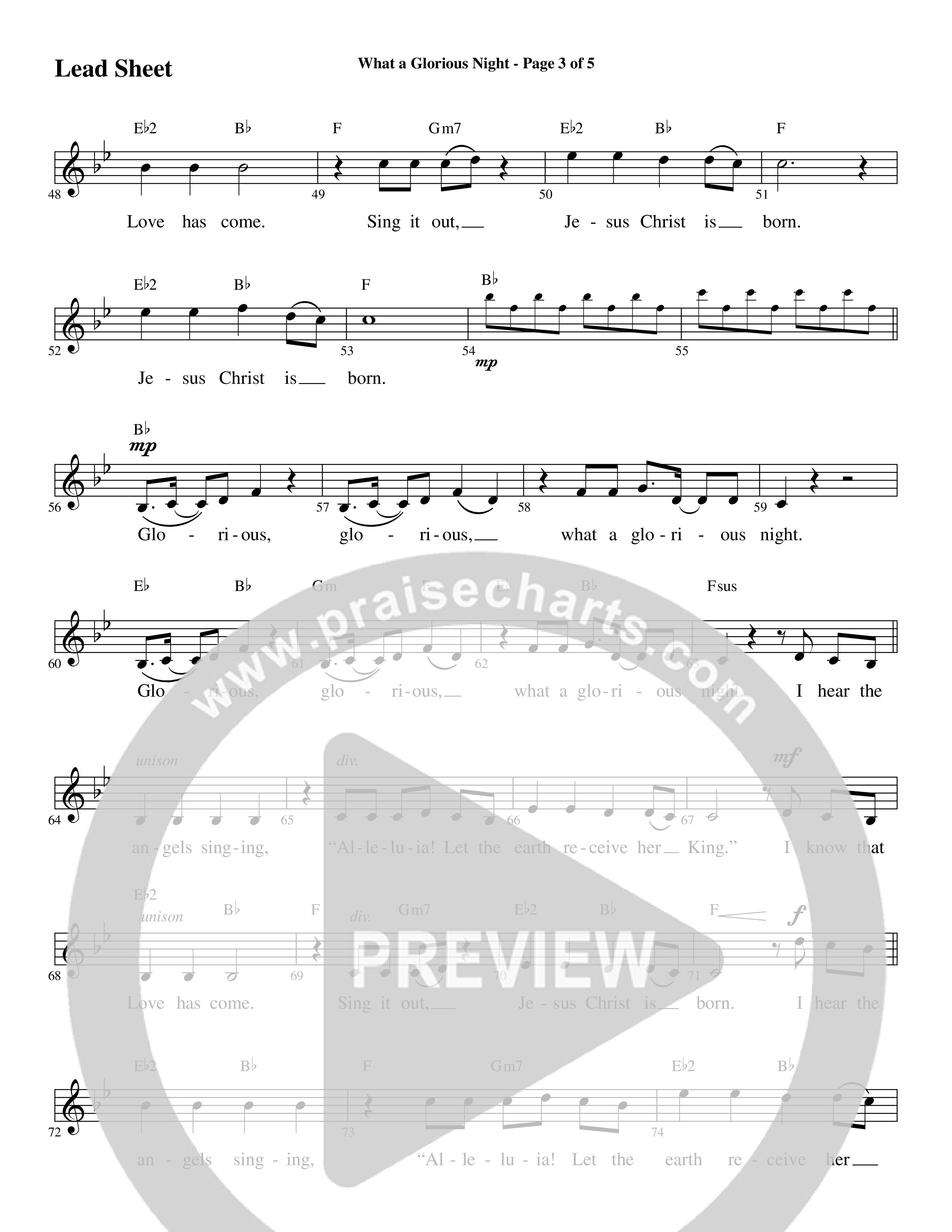Glorious Light Of Christmas (9 Song Choral Collection) Lead & Chords Collection (Word Music Choral / Arr. Marty Hamby)