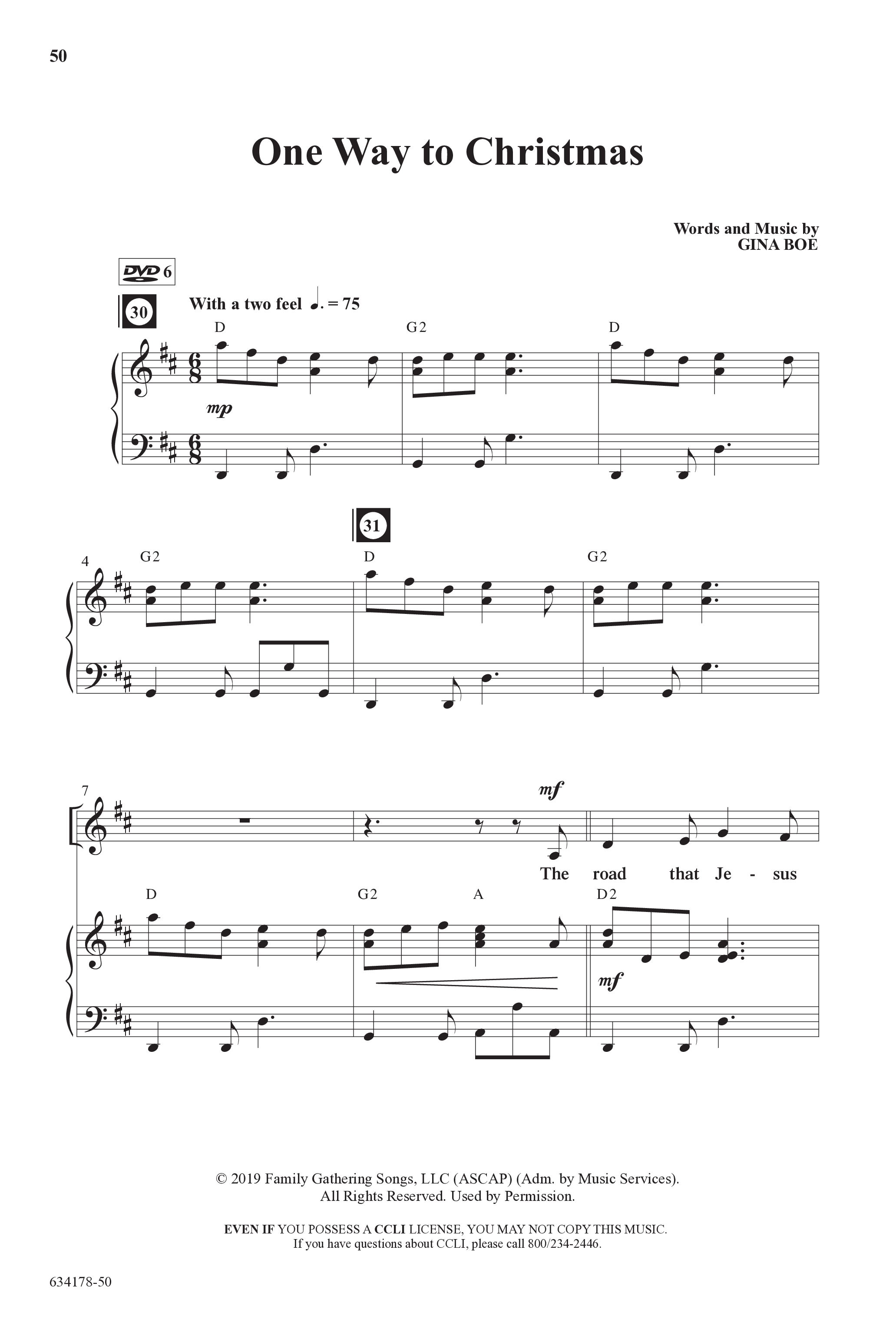 Good News Ahead: The Signs Of Christmas (7 Song Choral Collection) Song 6 (Piano SATB) (WordKidz)