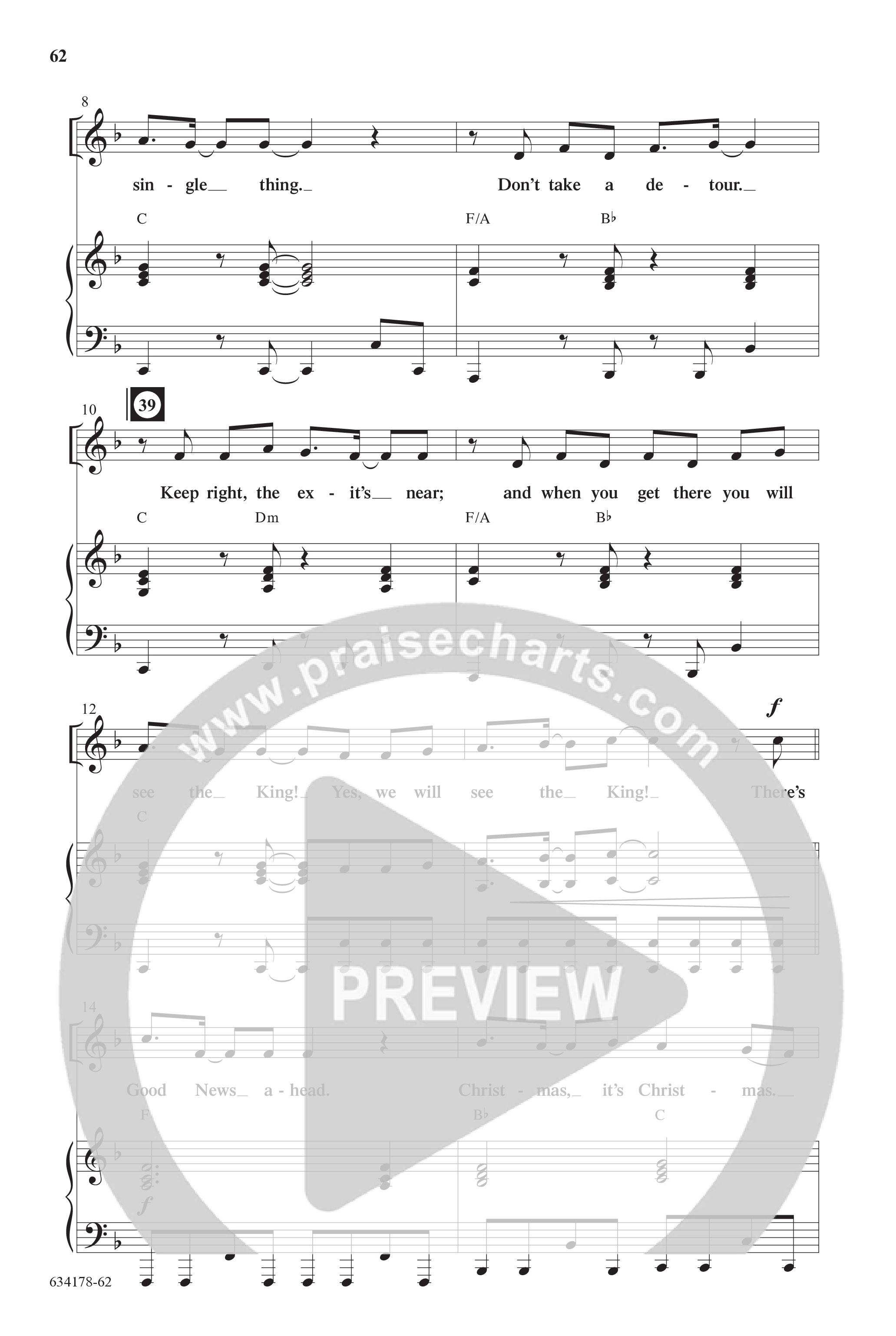 Good News Ahead: The Signs Of Christmas (7 Song Choral Collection) Song 7 (Piano SATB) (WordKidz)