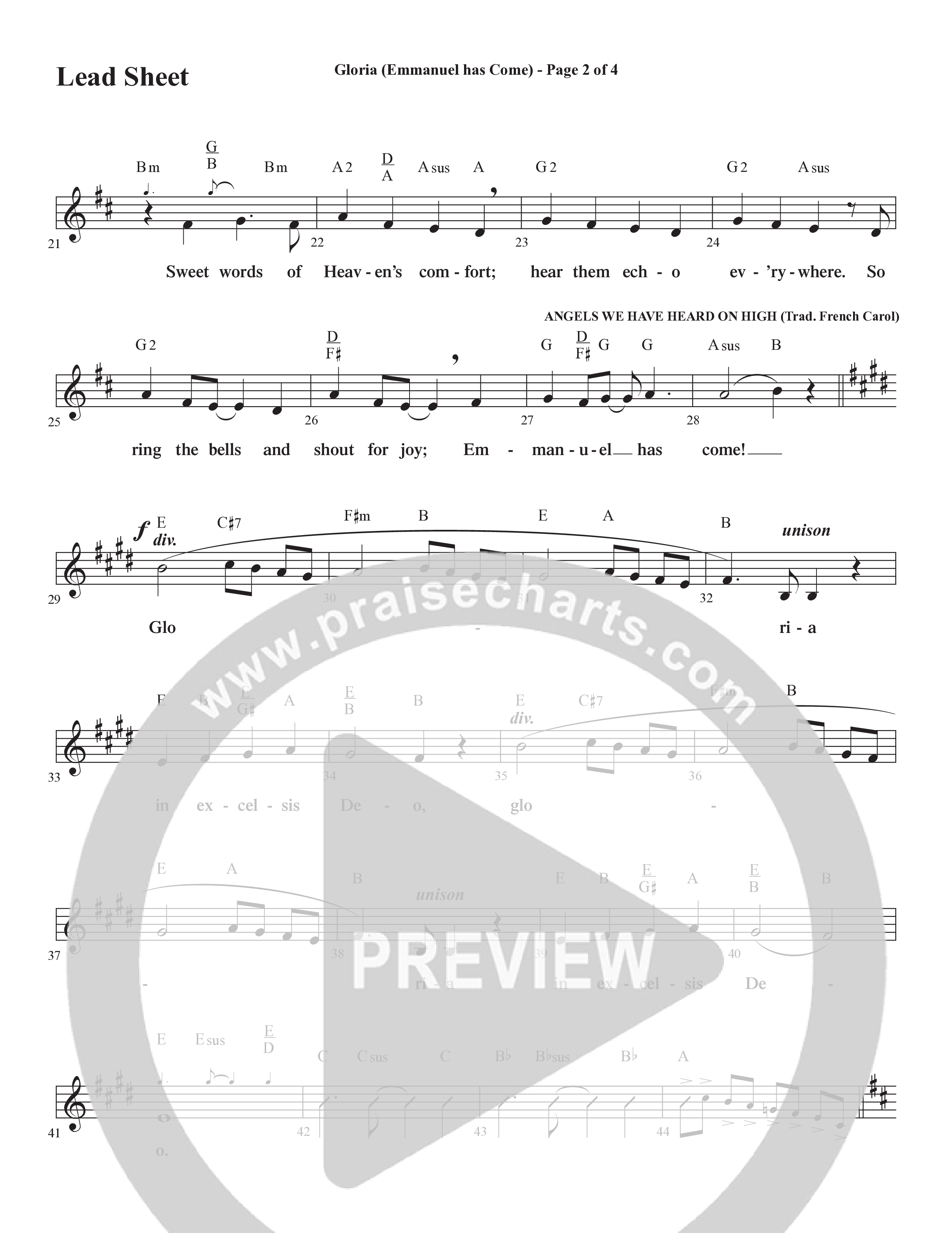 Here We Come a'Caroling (5 Song Choral Collection) Song 2 (Lead & Chords) (Word Music Choral)