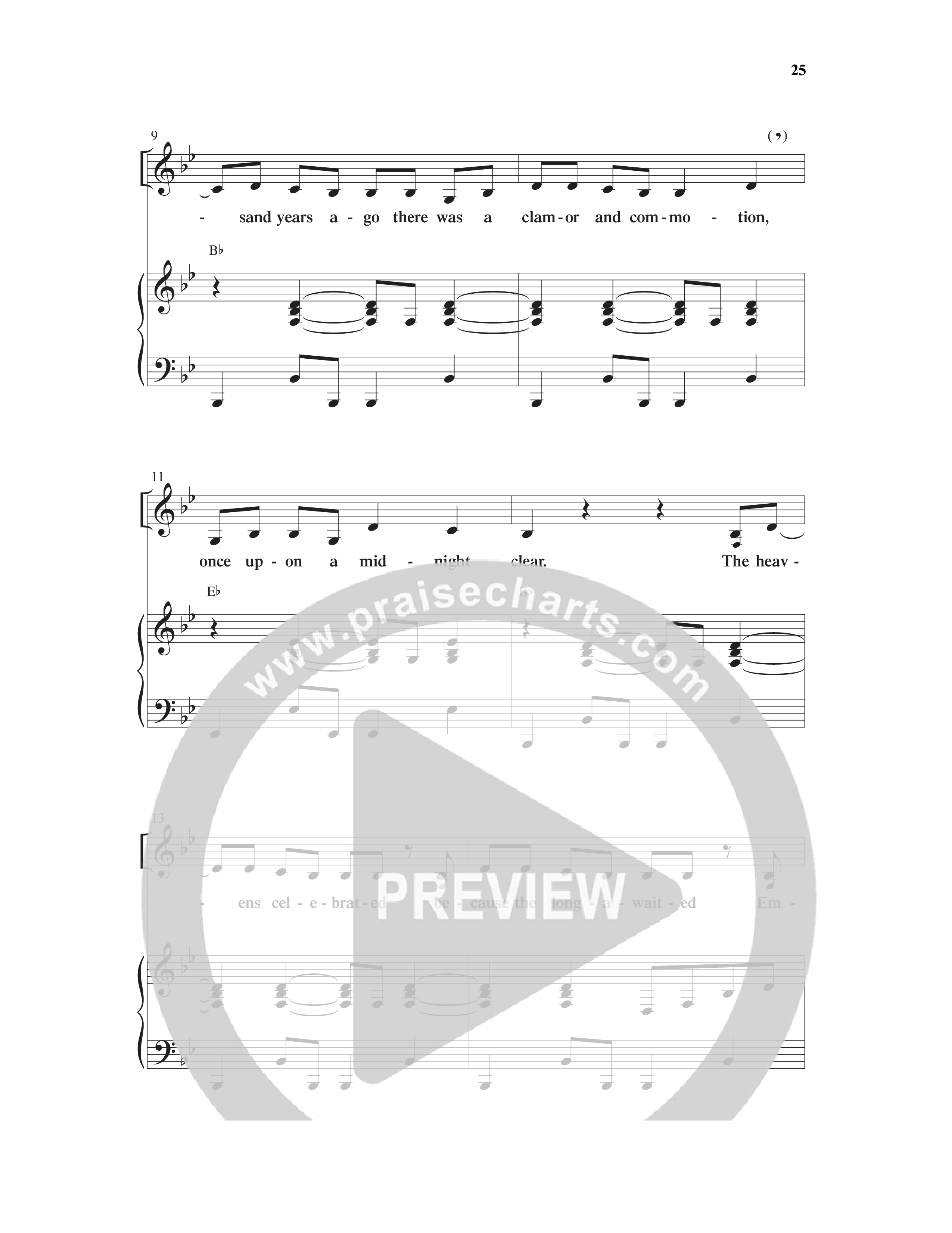 Here We Come a'Caroling (5 Song Choral Collection) Song 3 (Piano SATB) (Word Music Choral)
