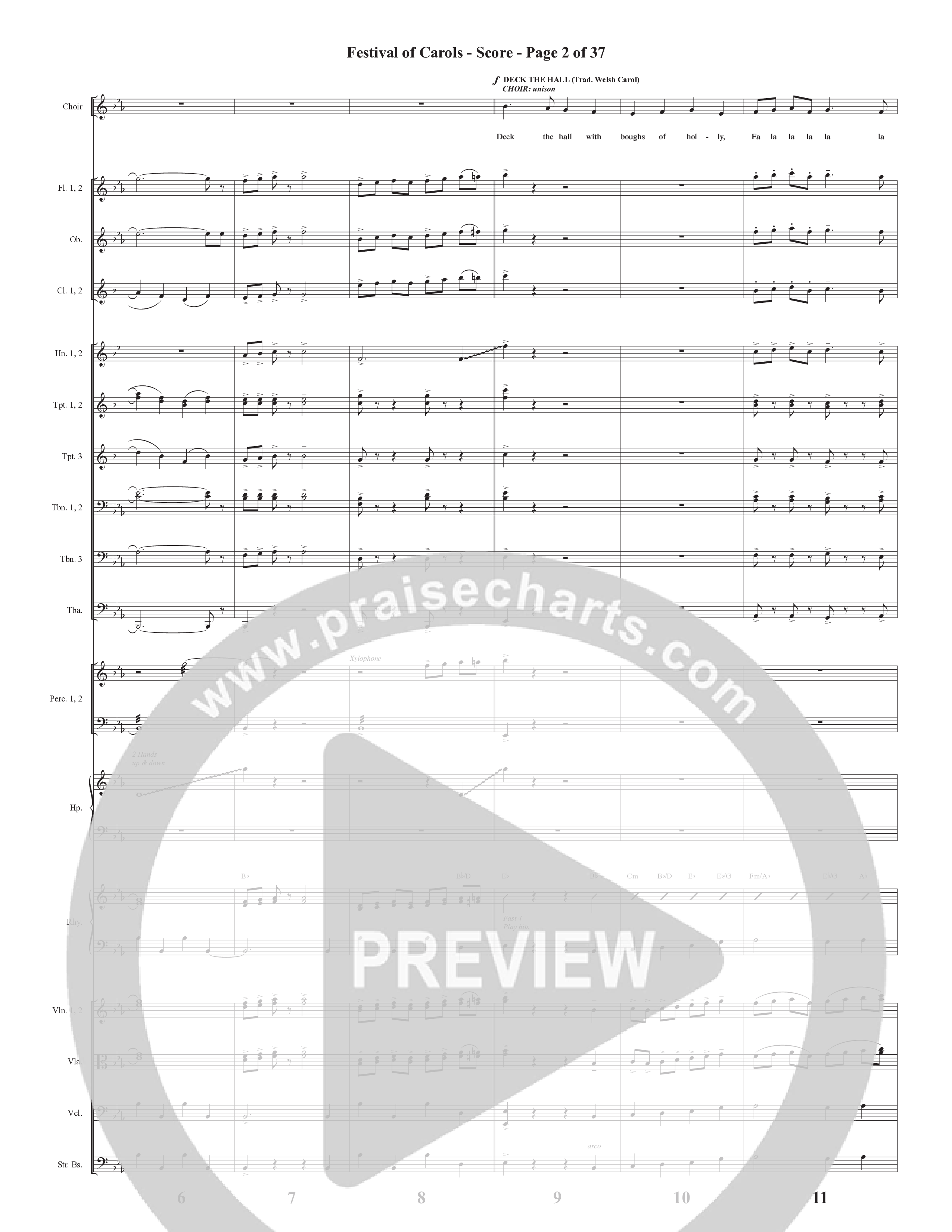 Here We Come a'Caroling (5 Song Choral Collection) Song 4 (Orchestration) (Word Music Choral)