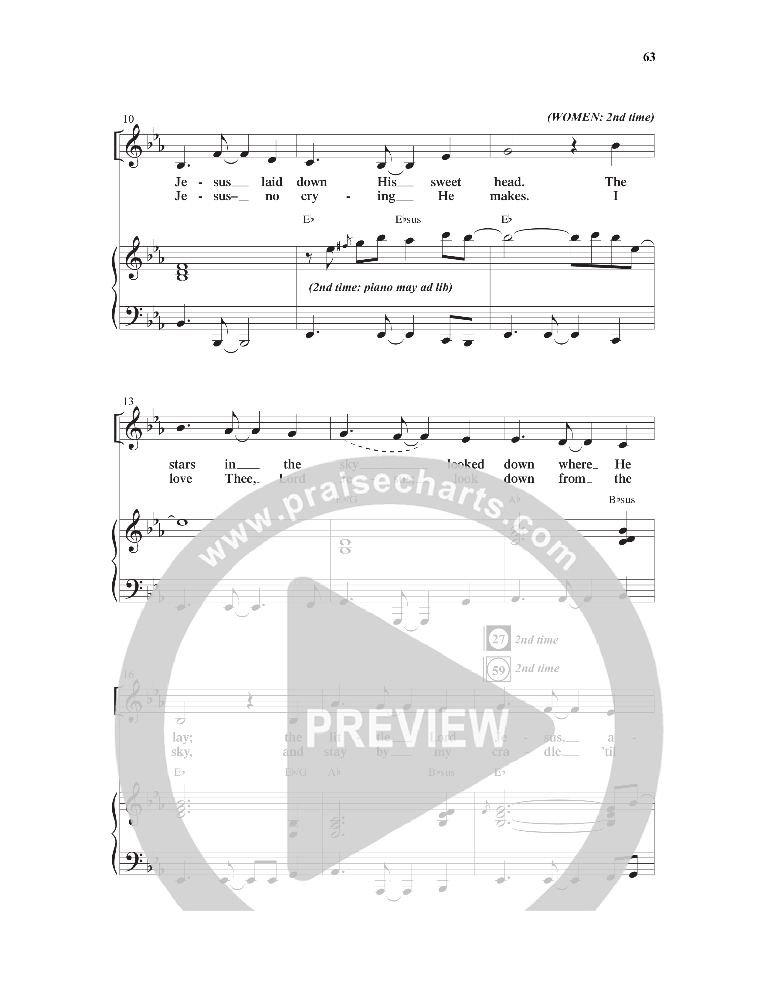 Here We Come a'Caroling (5 Song Choral Collection) Song 5 (Piano SATB) (Word Music Choral)
