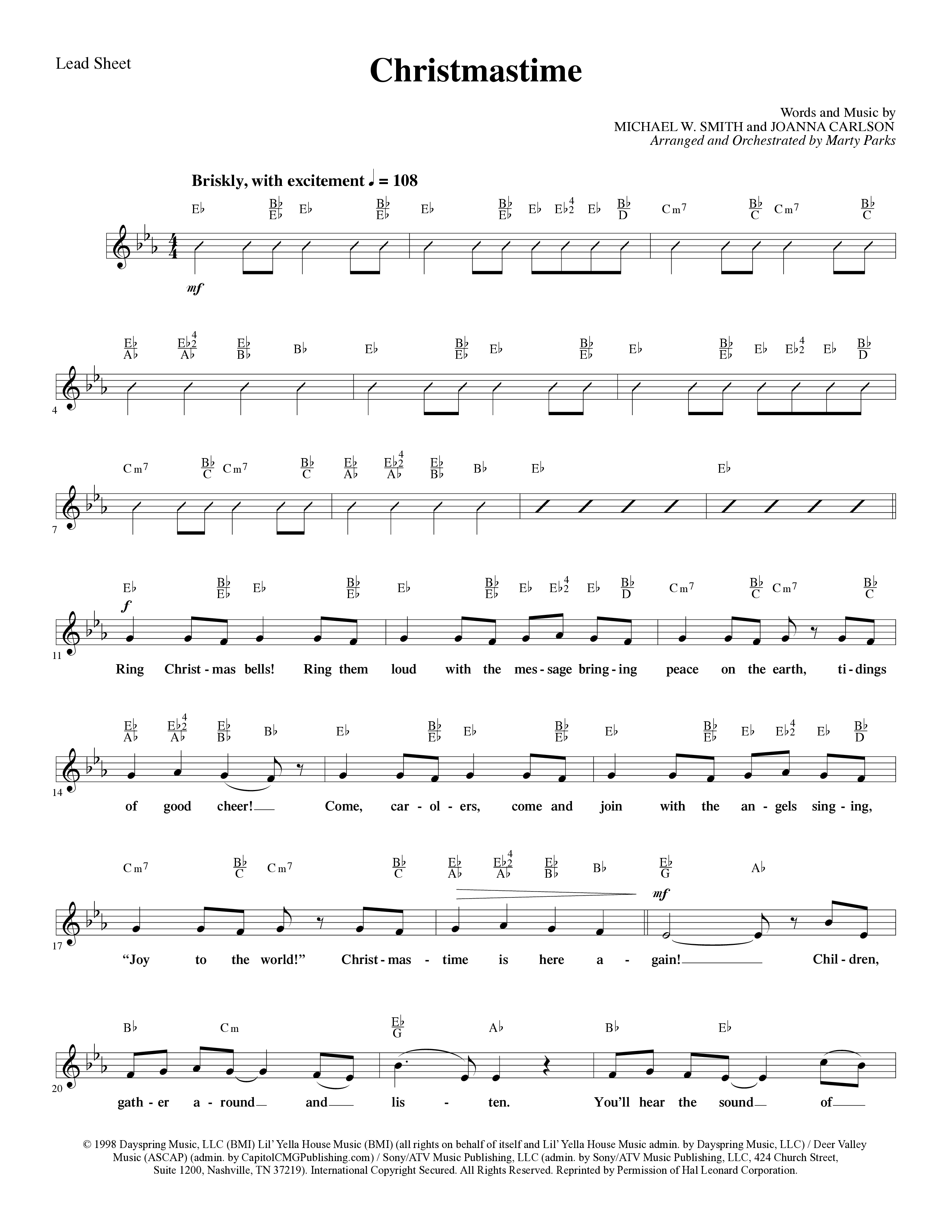 Holding On To Christmas (9 Song Choral Collection) Lead & Chords Collection (Word Music Choral / Arr. Marty Parks)