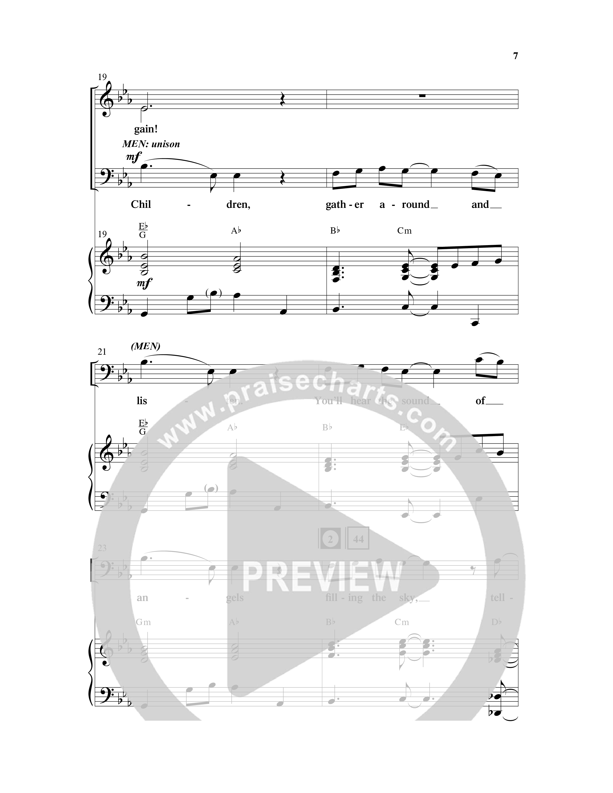 Holding On To Christmas (9 Song Choral Collection) Song 1 (Piano SATB) (Word Music Choral / Arr. Marty Parks)