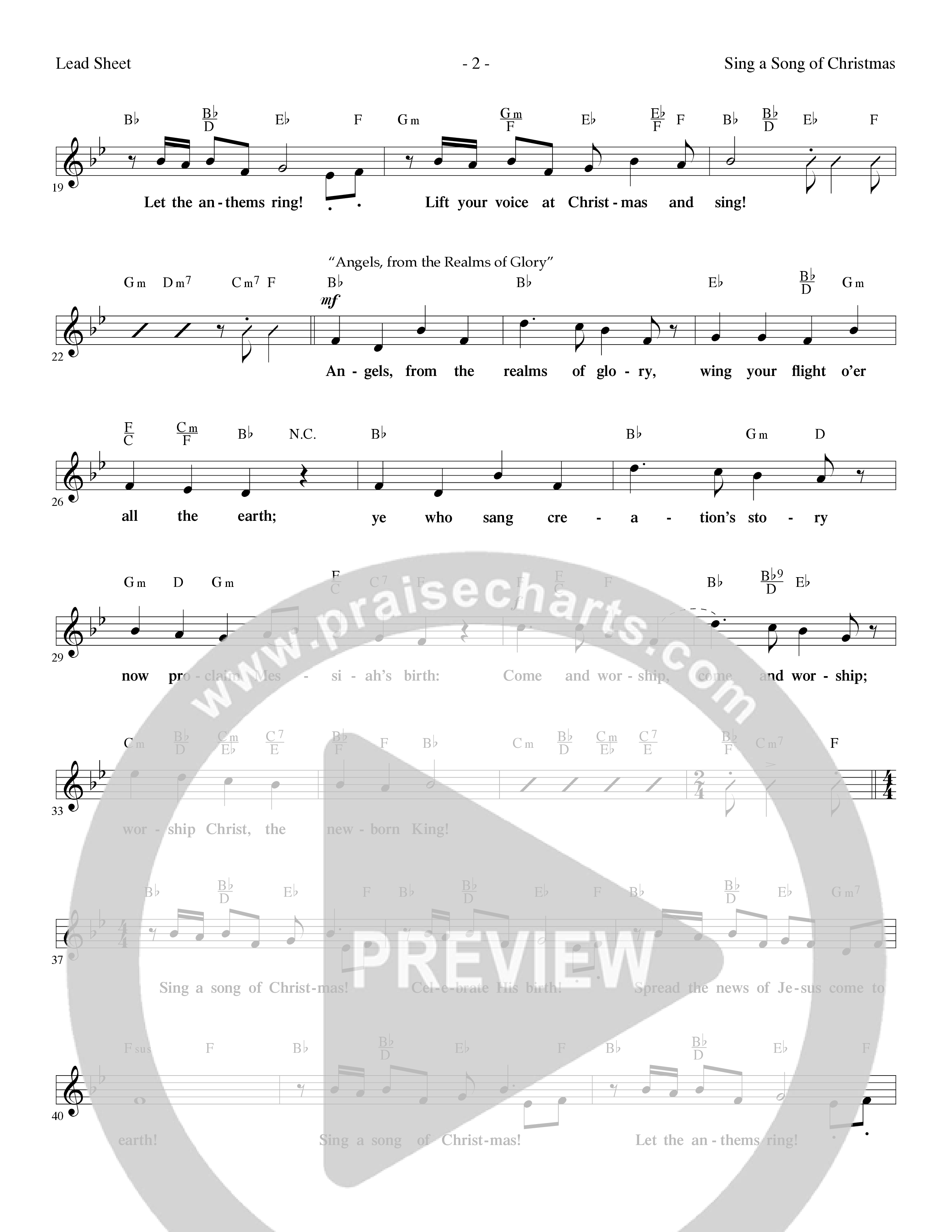 Holding On To Christmas (9 Song Choral Collection) Song 3 (Lead & Chords) (Word Music Choral / Arr. Marty Parks)