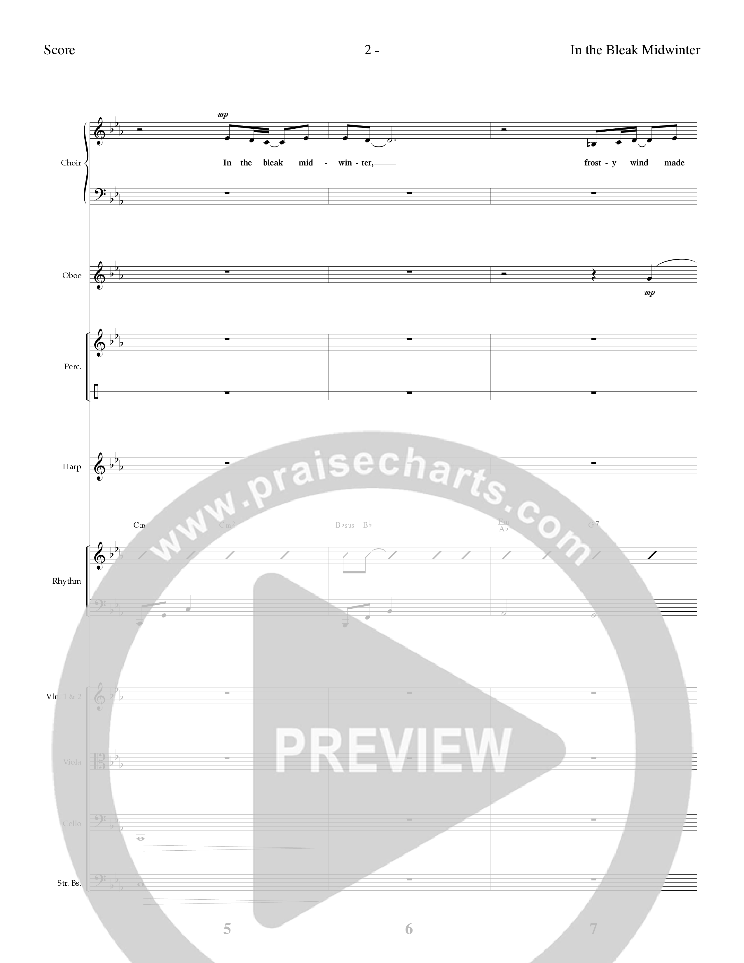 Holding On To Christmas (9 Song Choral Collection) Song 4 (Orchestration) (Word Music Choral / Arr. Marty Parks)