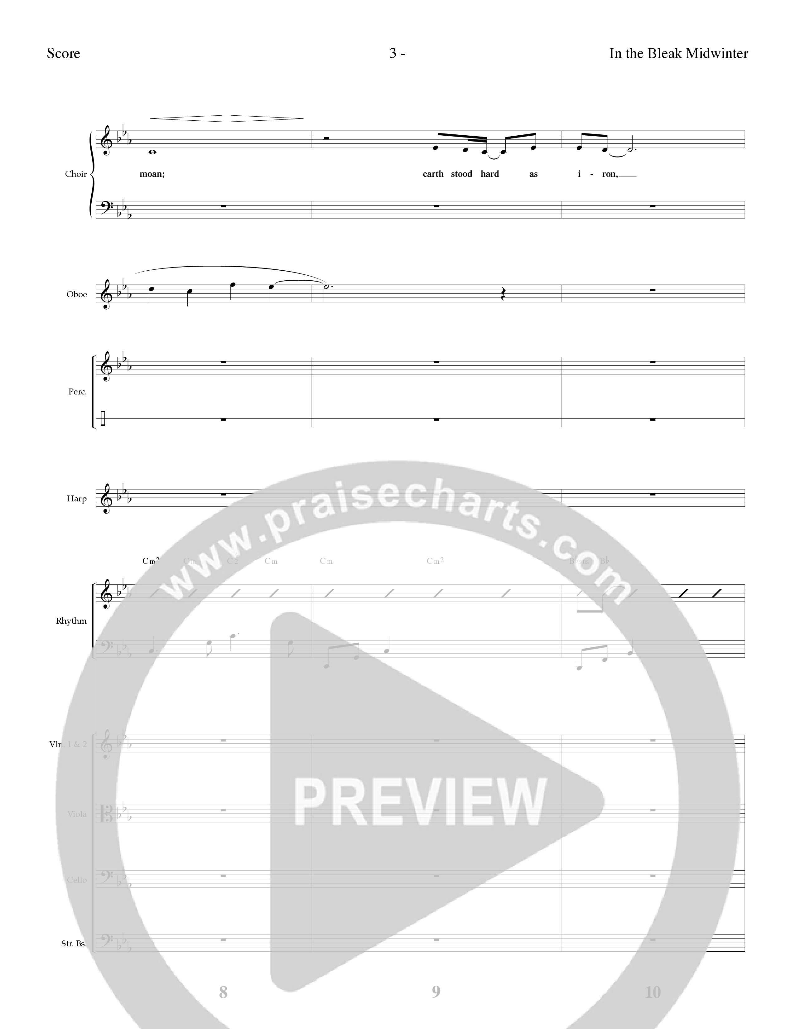 Holding On To Christmas (9 Song Choral Collection) Song 4 (Orchestration) (Word Music Choral / Arr. Marty Parks)