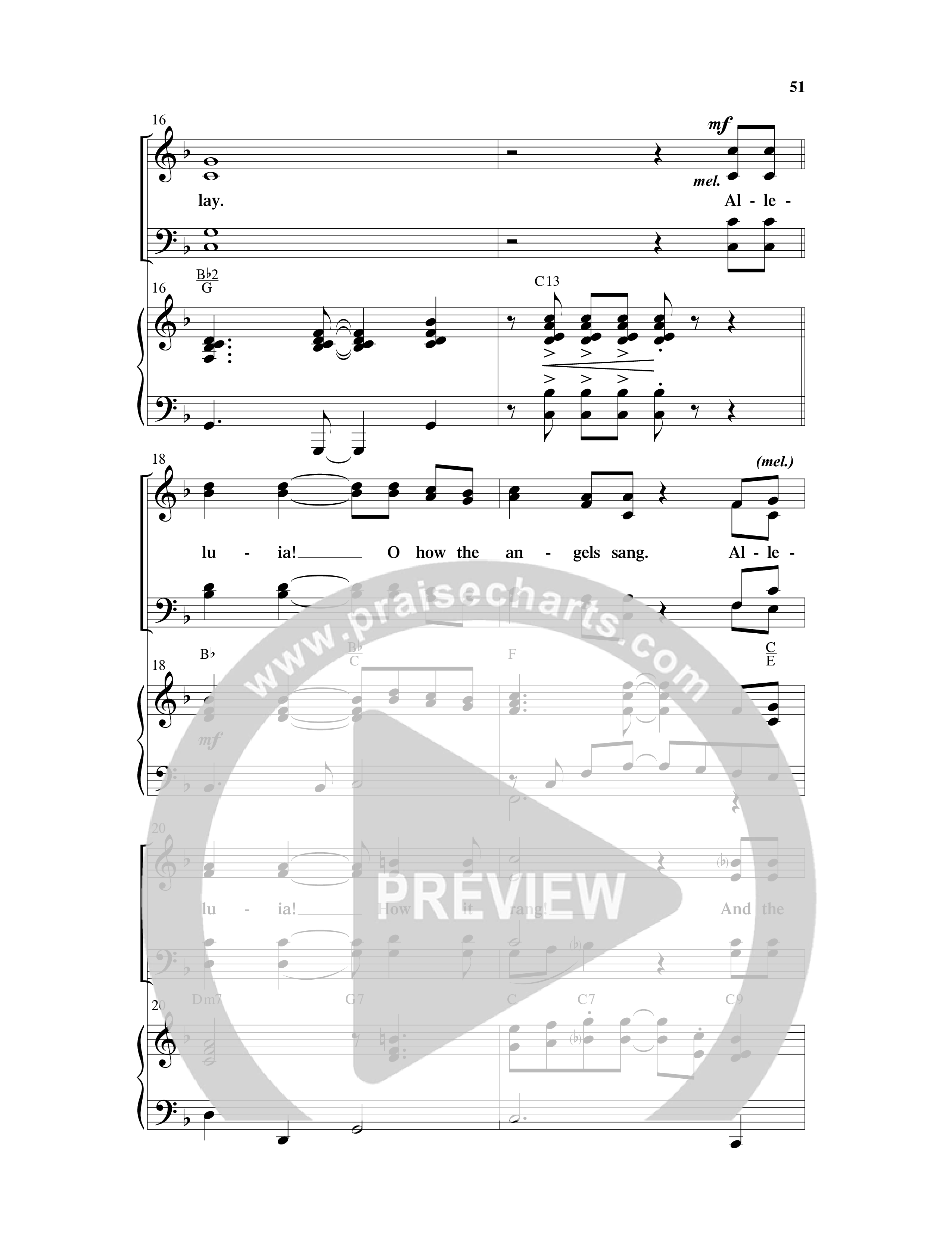 Holding On To Christmas (9 Song Choral Collection) Song 5 (Piano SATB) (Word Music Choral / Arr. Marty Parks)