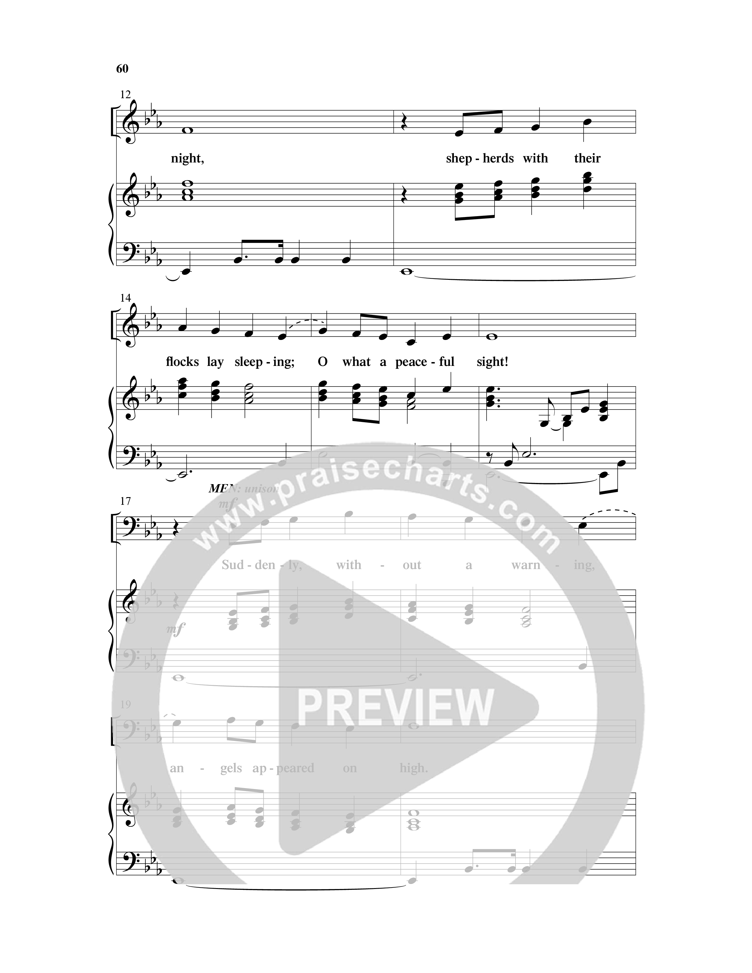 Holding On To Christmas (9 Song Choral Collection) Song 6 (Piano SATB) (Word Music Choral / Arr. Marty Parks)