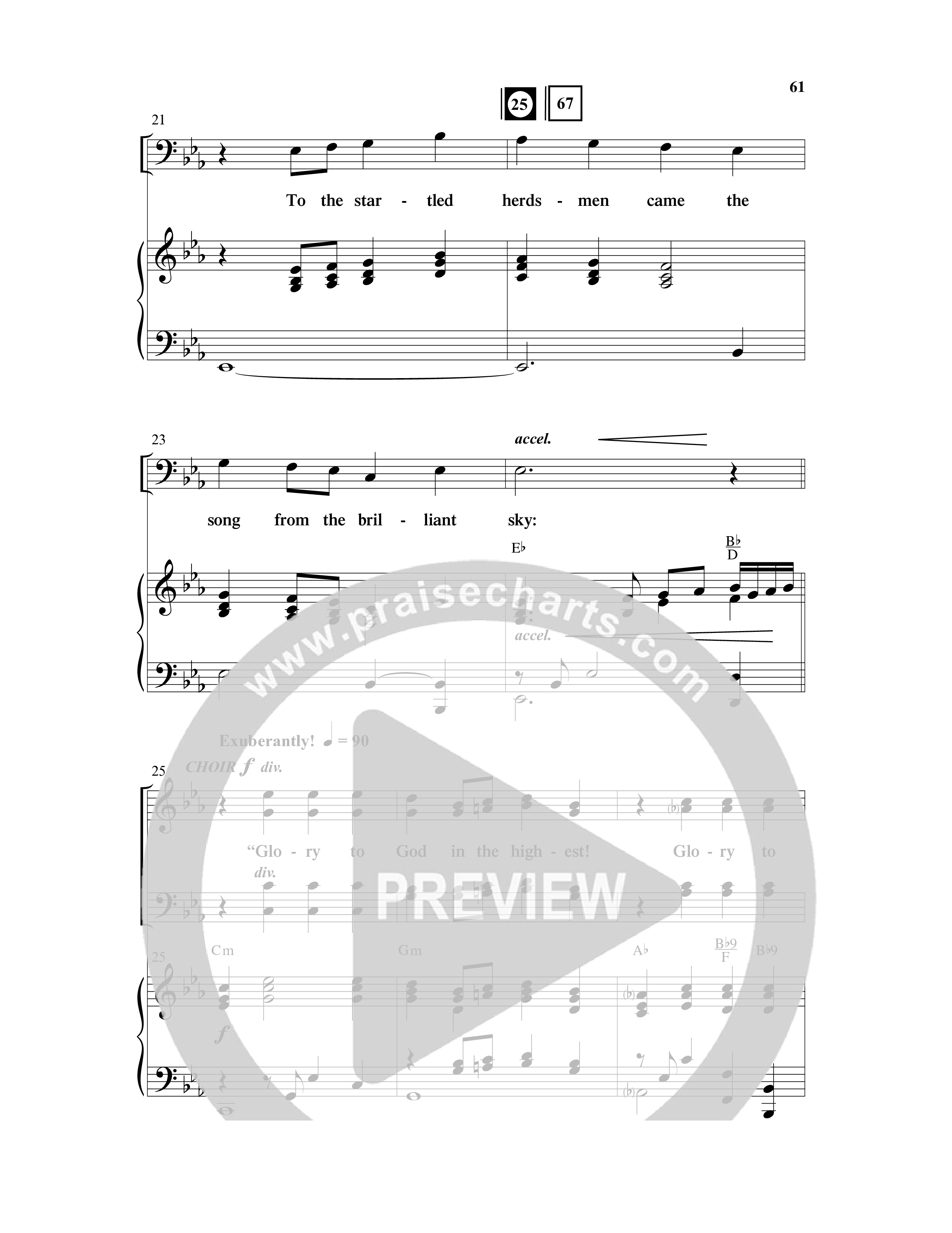 Holding On To Christmas (9 Song Choral Collection) Song 6 (Piano SATB) (Word Music Choral / Arr. Marty Parks)