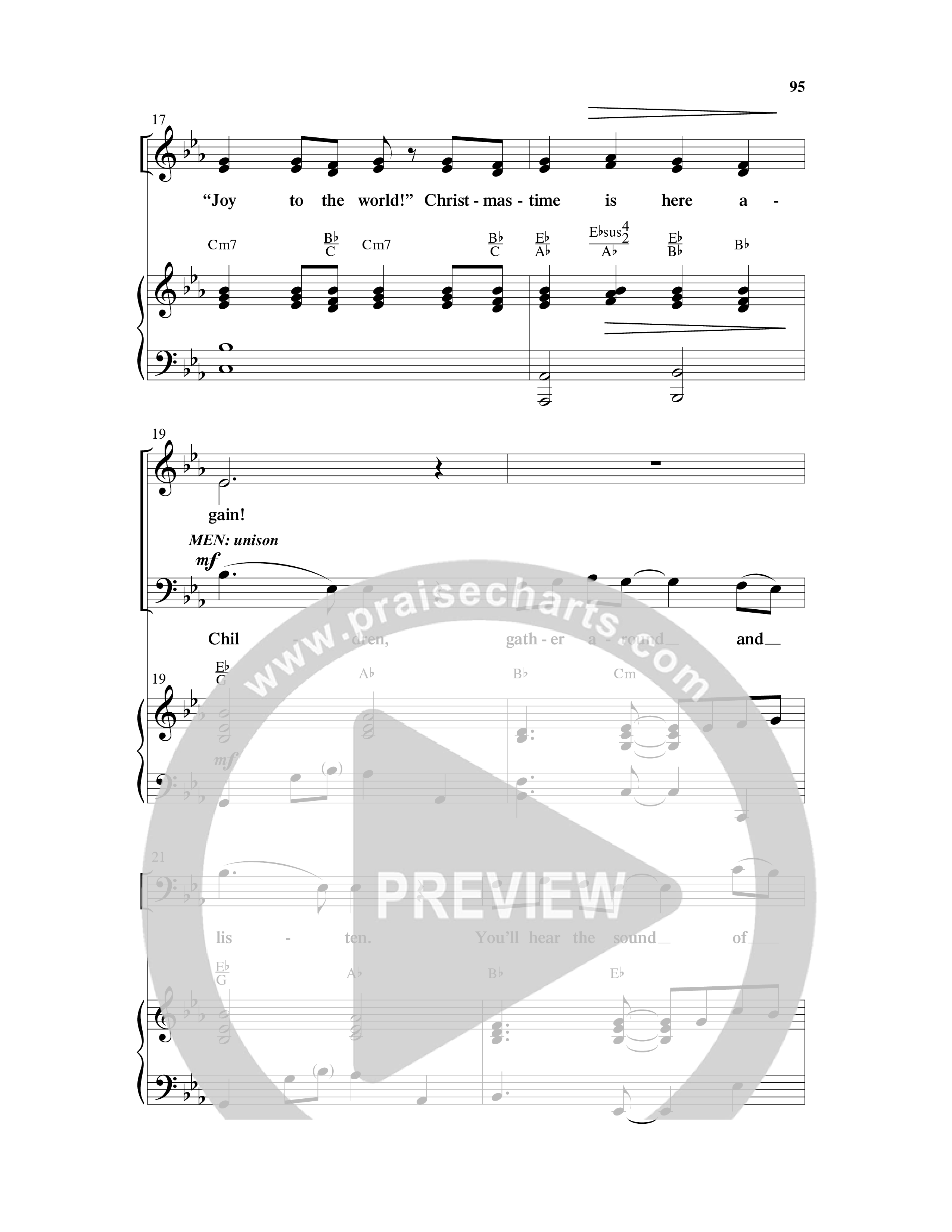 Holding On To Christmas (9 Song Choral Collection) Song 9 (Piano SATB) (Word Music Choral / Arr. Marty Parks)