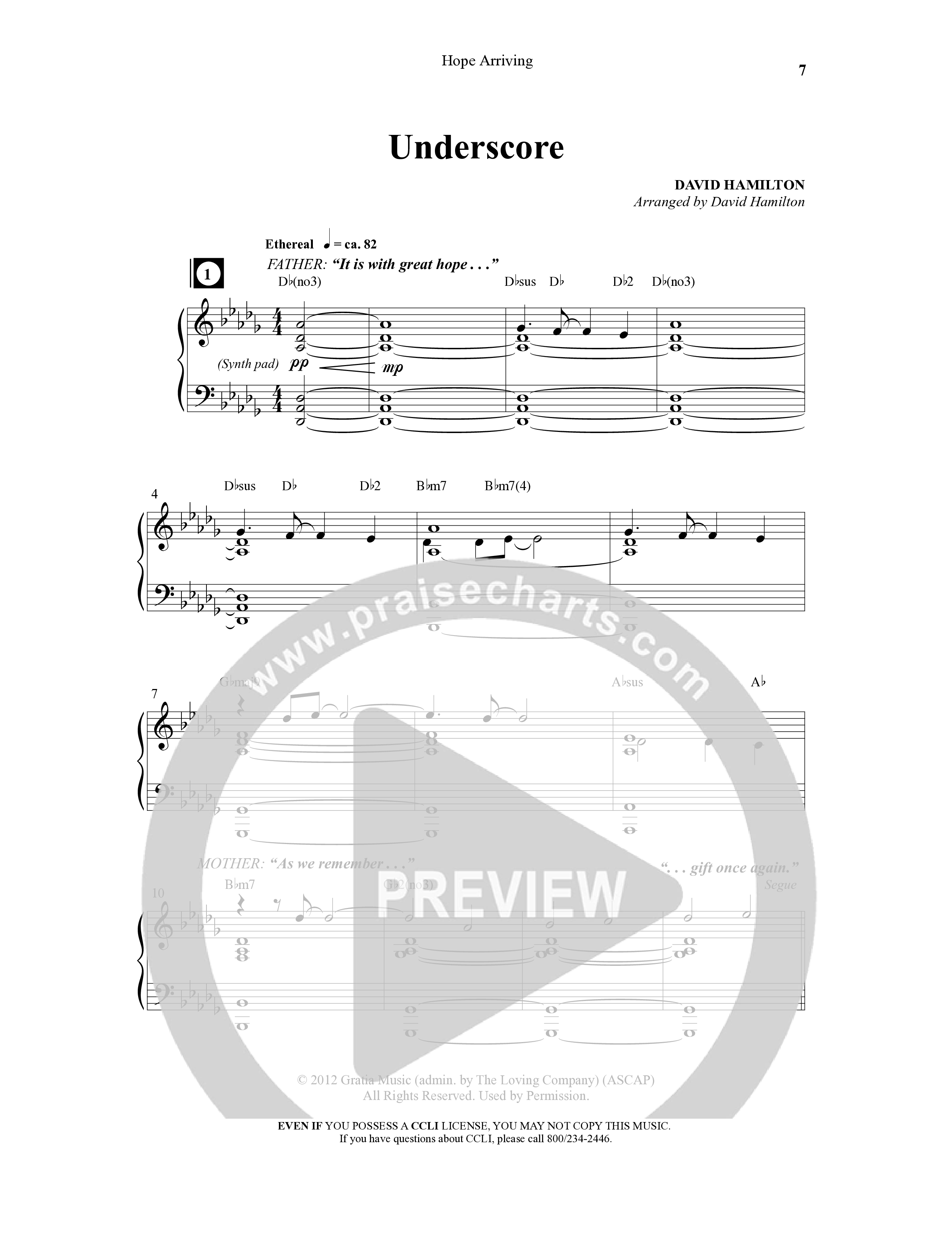 Hope Arriving (6 Song Choral Collection) Choral Book (Word Music Choral / Arr. David Hamilton)
