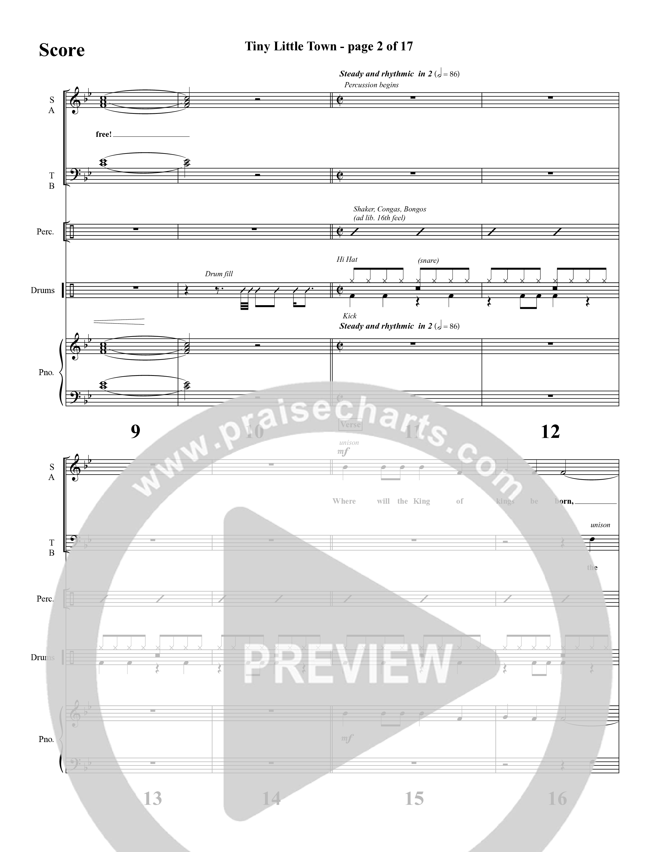 Hope Arriving (6 Song Choral Collection) Song 3 (Orchestration) (Word Music Choral / Arr. David Hamilton)