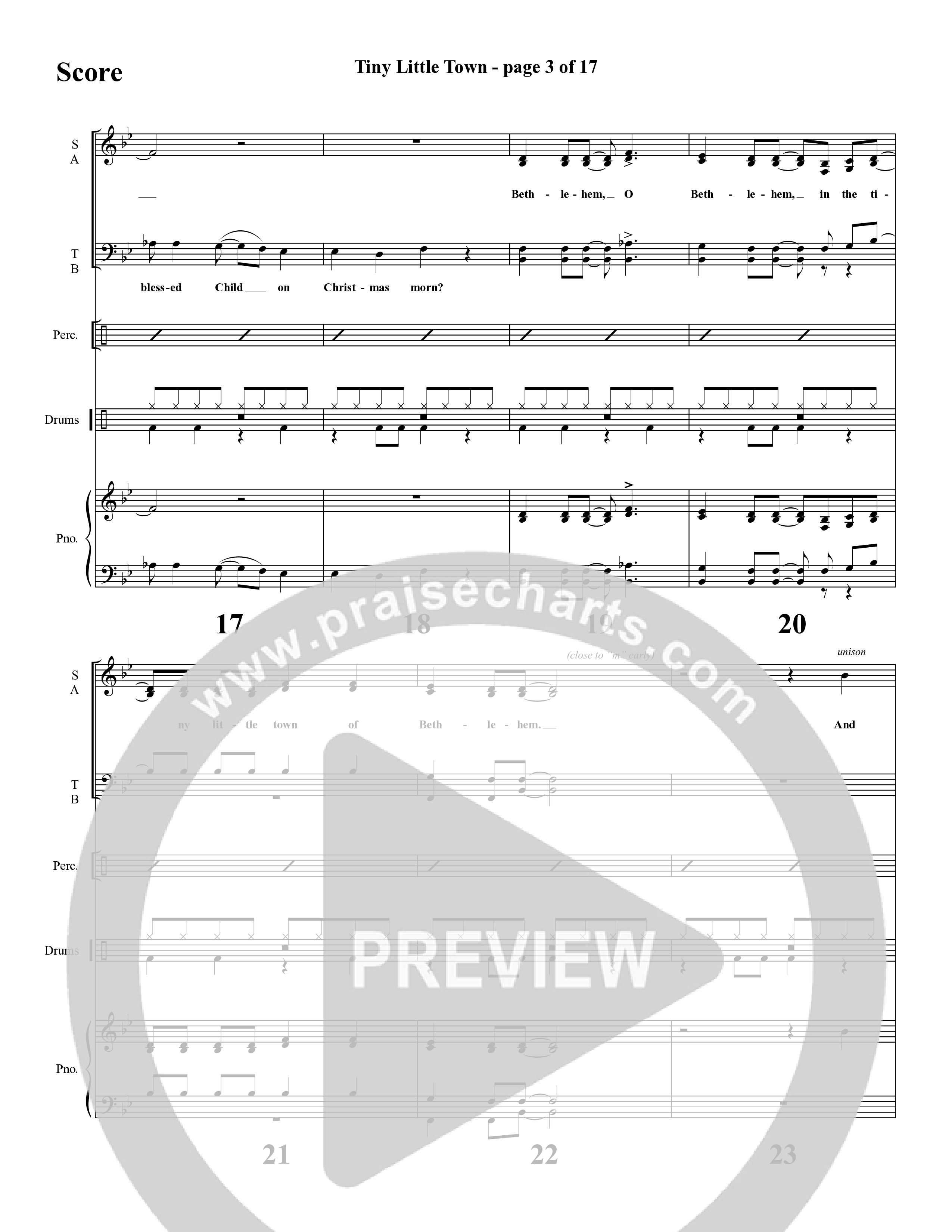 Hope Arriving (6 Song Choral Collection) Song 3 (Orchestration) (Word Music Choral / Arr. David Hamilton)
