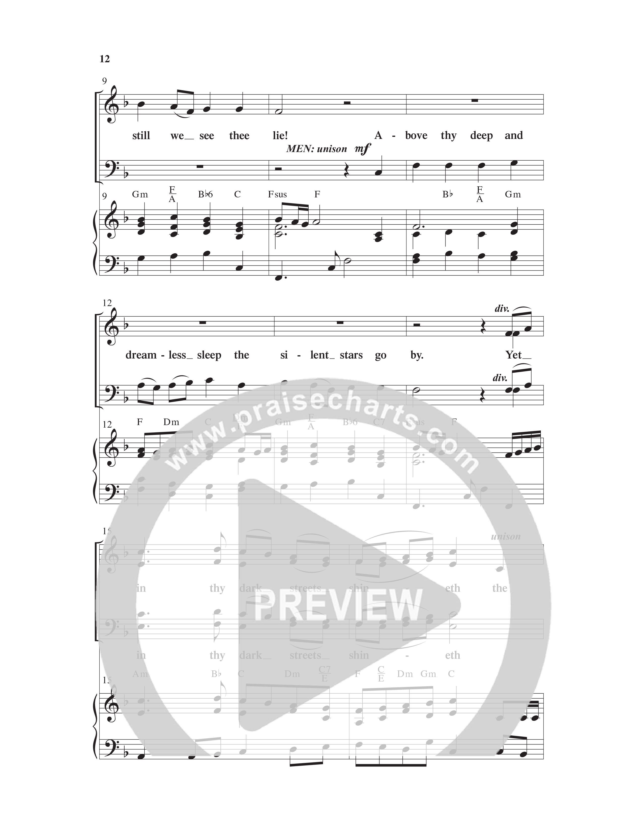 How Great Our Joy (10 Song Choral Collection) Song 2 (Piano SATB) (Word Music Choral / Arr. Marty Parks)