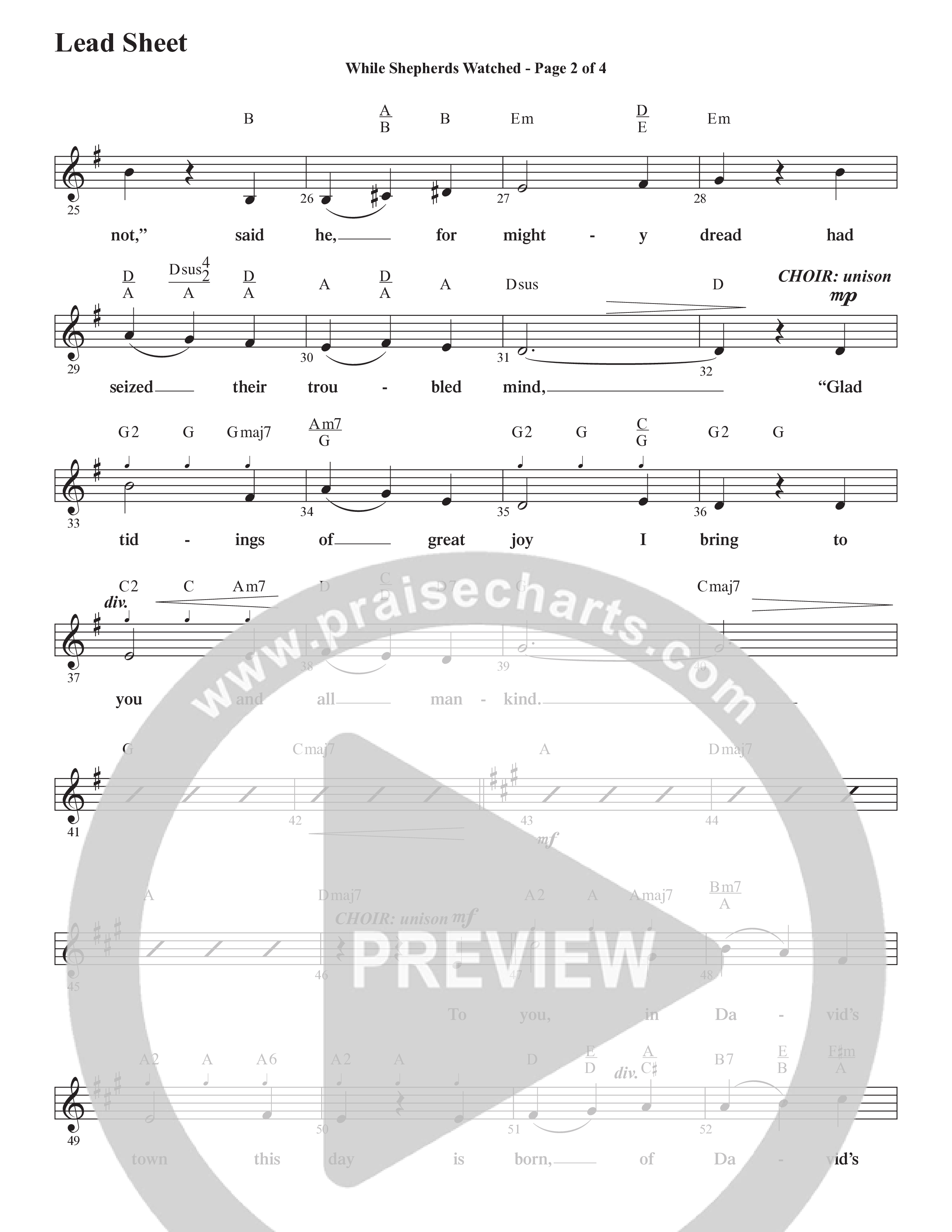 How Great Our Joy (10 Song Choral Collection) Song 3 (Lead & Chords) (Word Music Choral / Arr. Marty Parks)